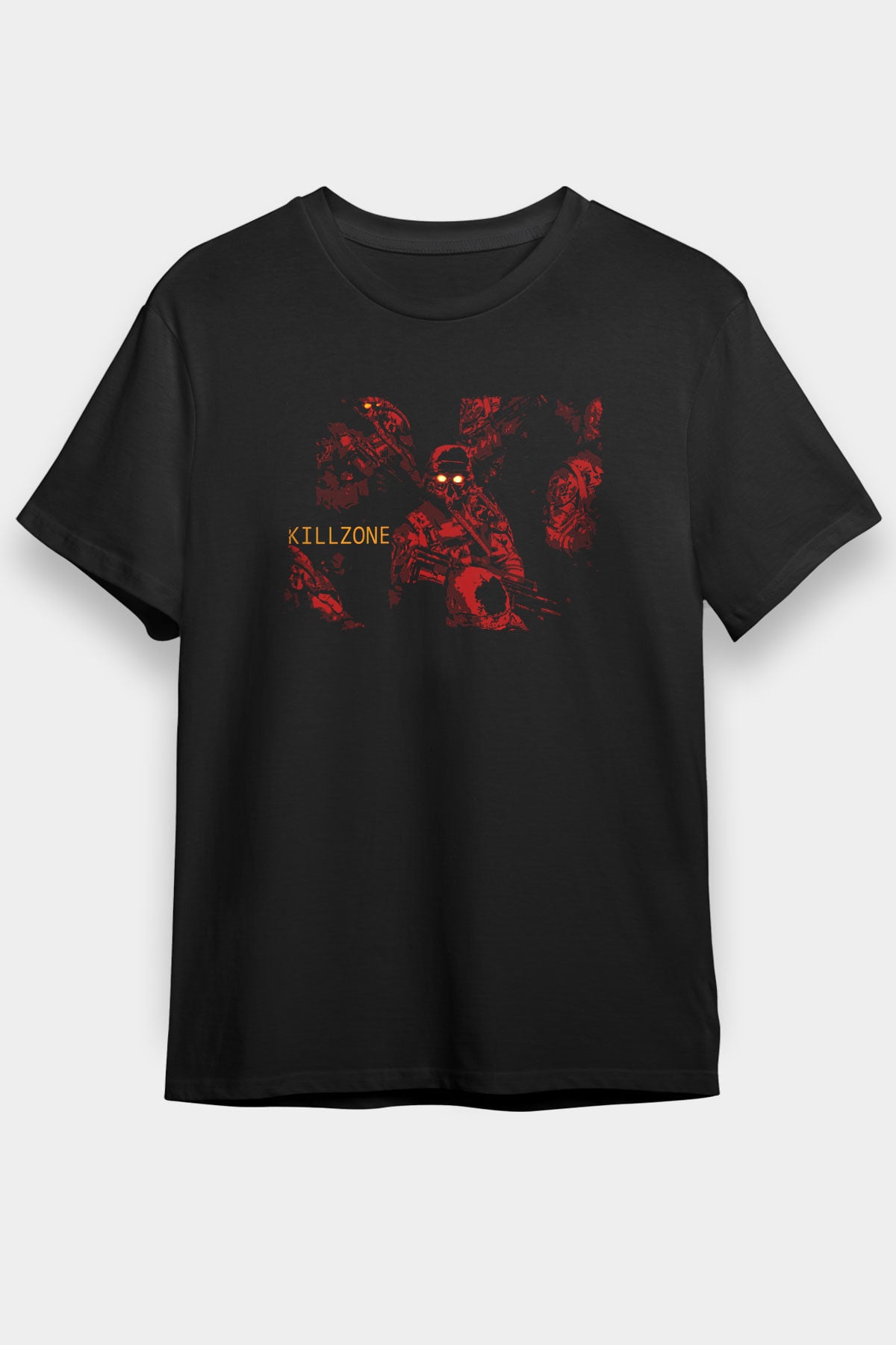 Killzone Siyah Unisex Tişört T-Shirt