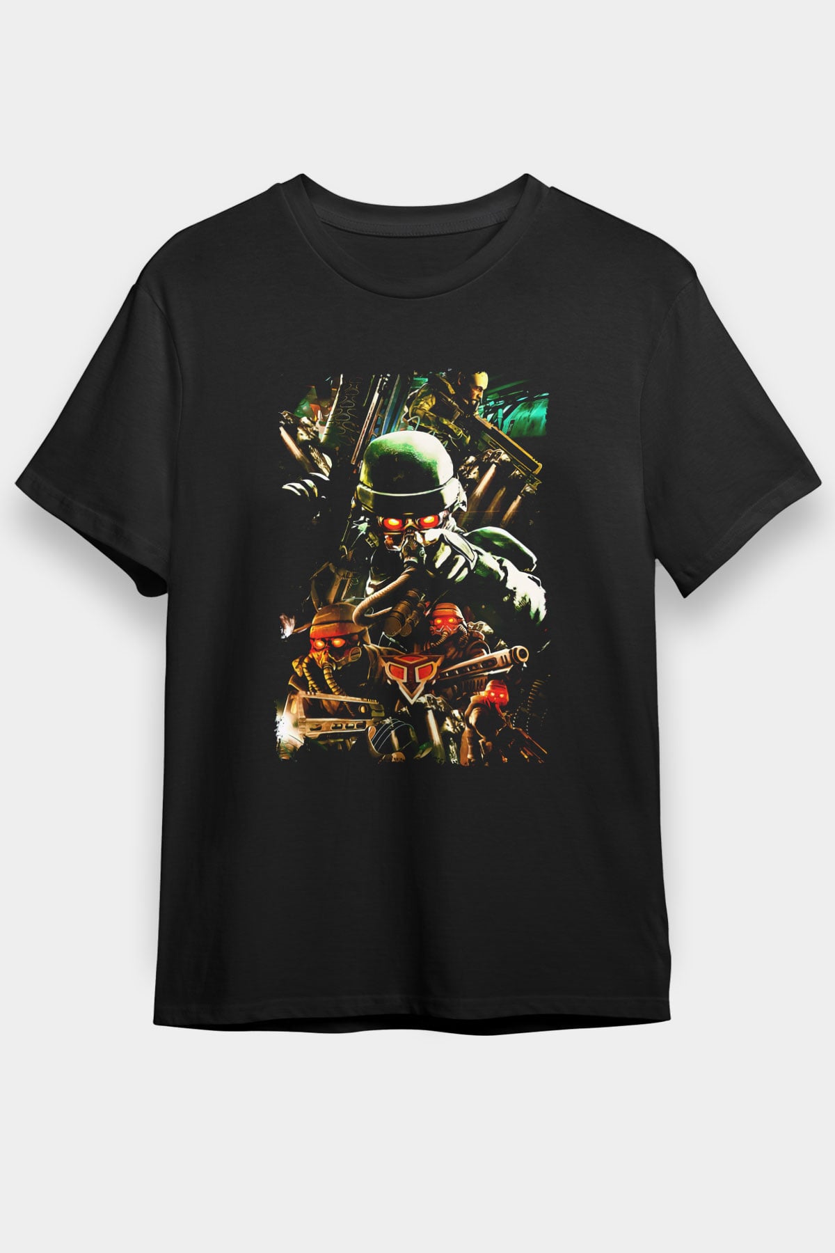 Killzone Siyah Unisex Tişört T-Shirt