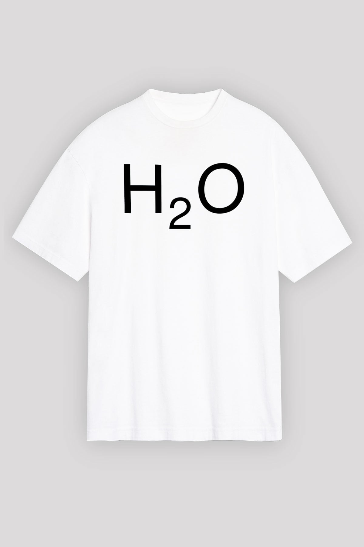Kimyager Beyaz Unisex Oversize Tişört T-Shirt