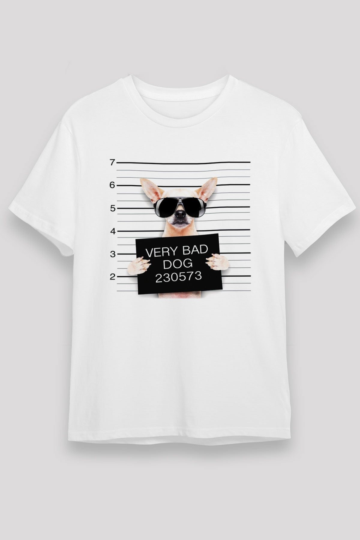 Köpek Beyaz Unisex Tişört T-Shirt - TişörtFabrikası