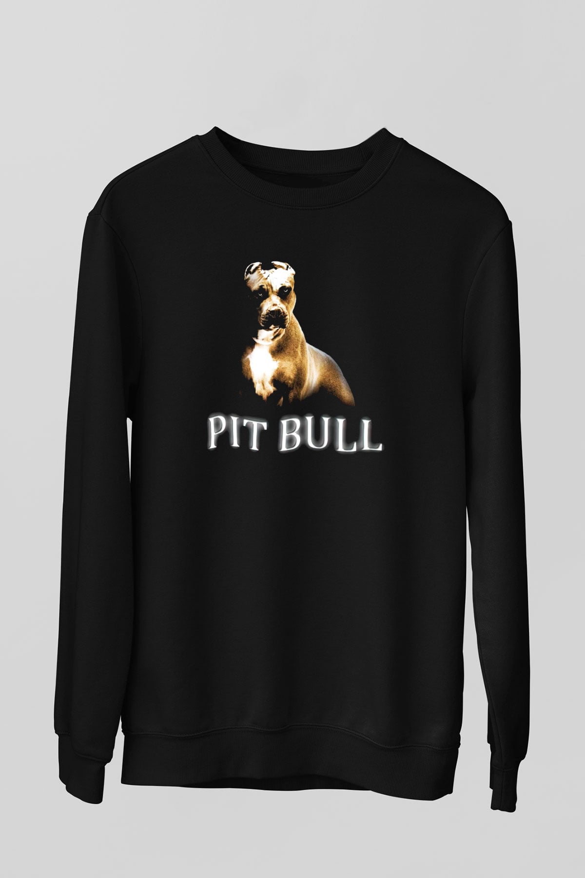 Köpek Siyah Unisex Sweatshirt