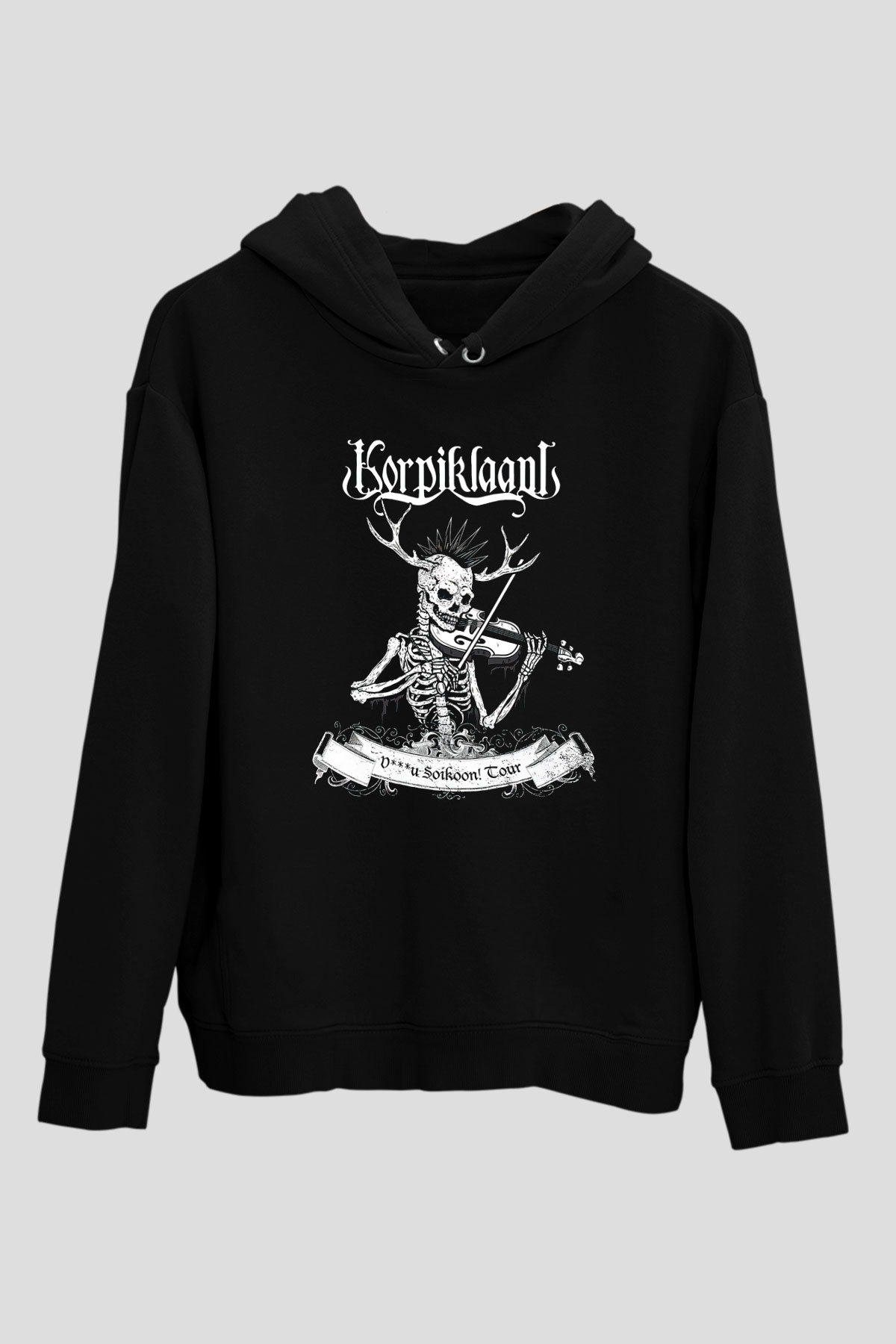 Korpiklaani Siyah Unisex Hoodie