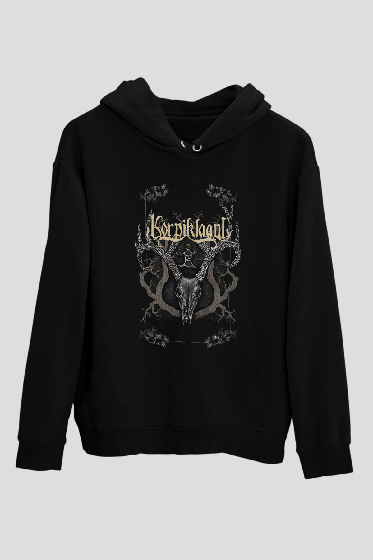 Korpiklaani Siyah Unisex Hoodie