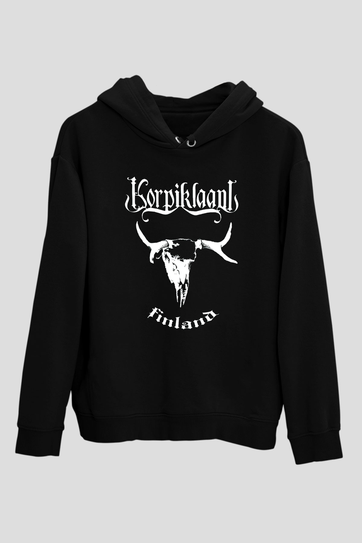 Korpiklaani Siyah Unisex Hoodie