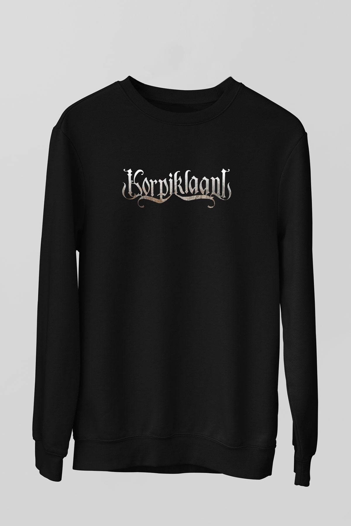 Korpiklaani Siyah Unisex Sweatshirt