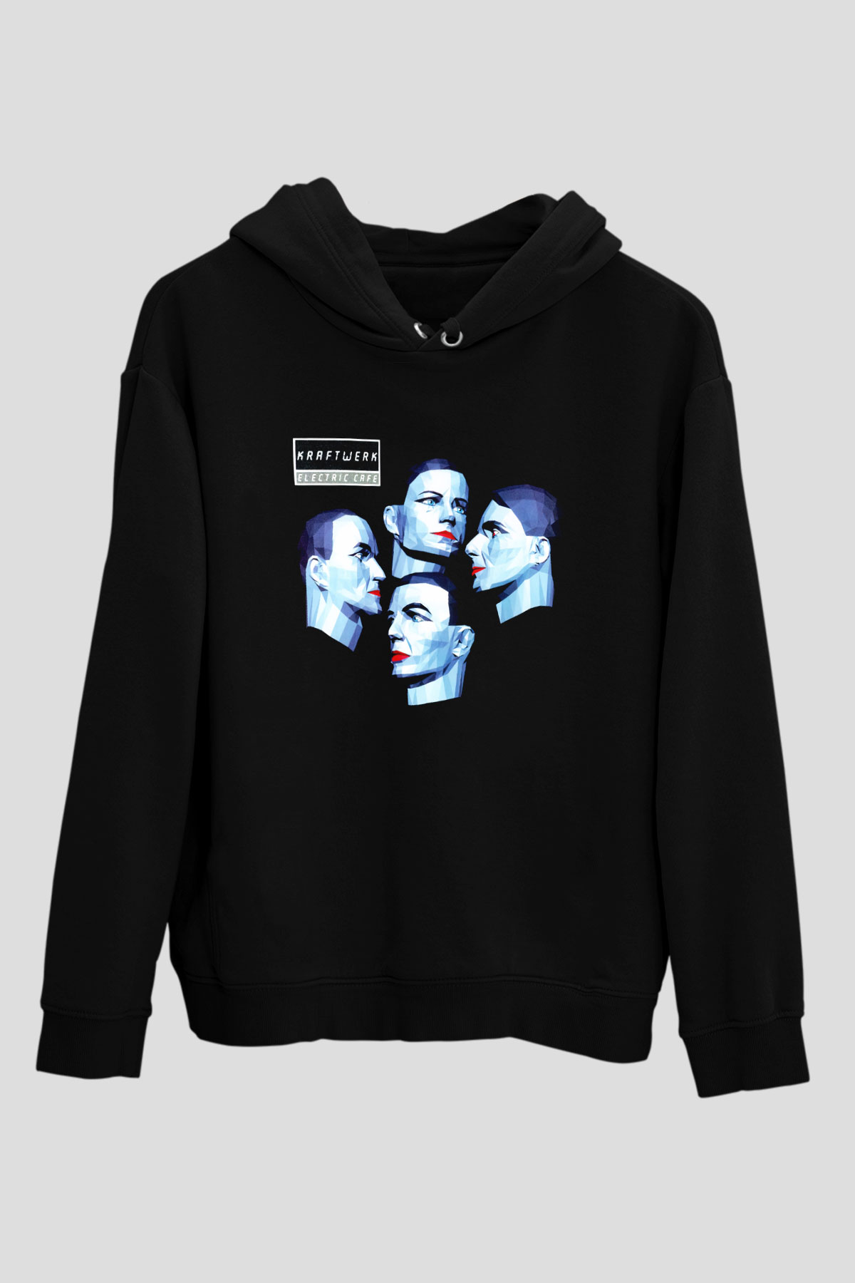 Kraftwerk Siyah Unisex Hoodie