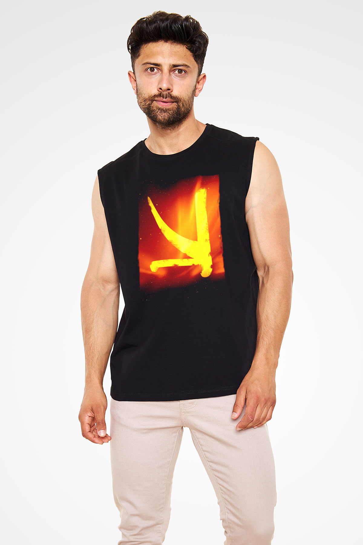 KSHMR Siyah Unisex Kolsuz Tişört
