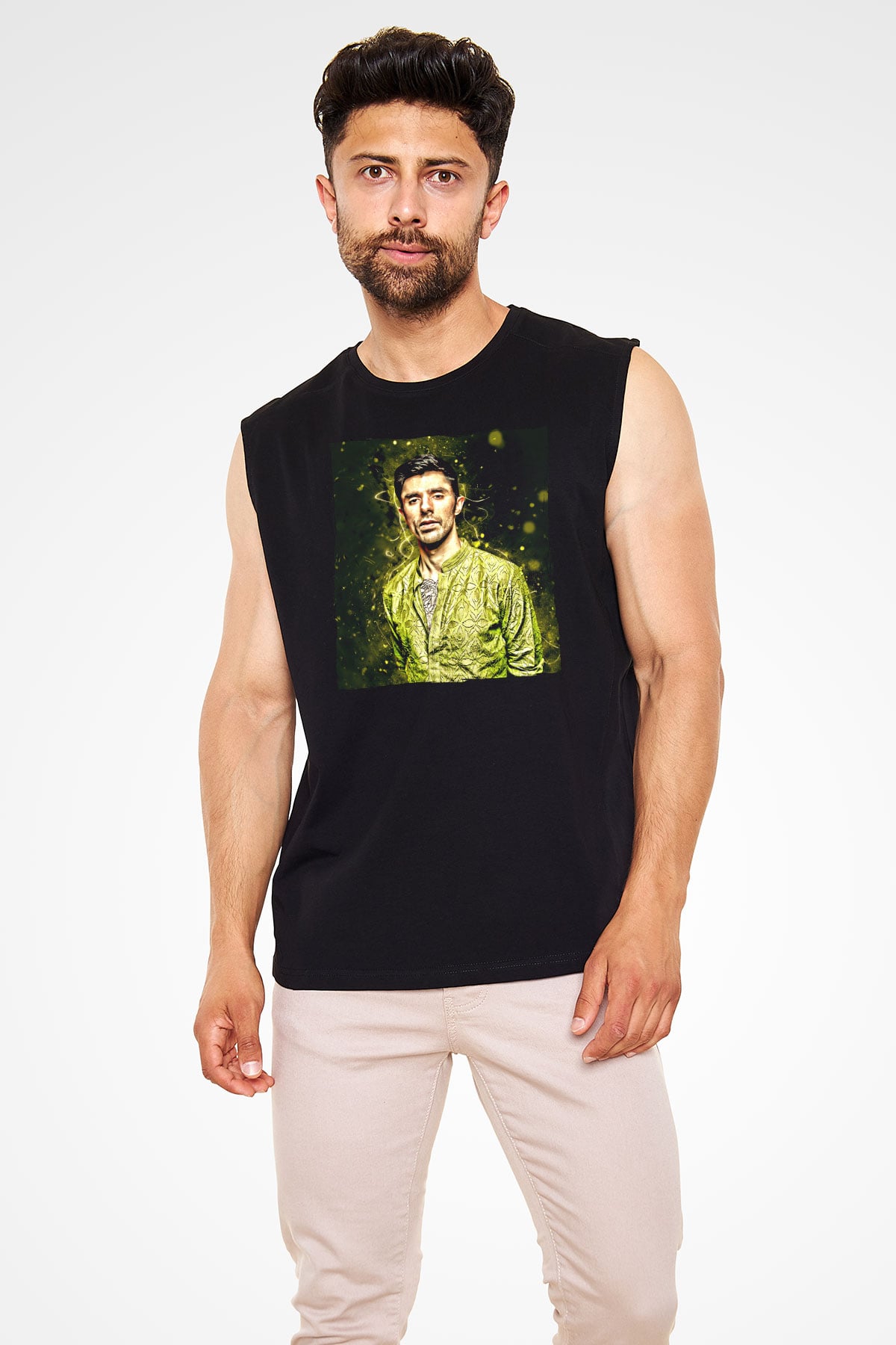 KSHMR Siyah Unisex Kolsuz Tişört