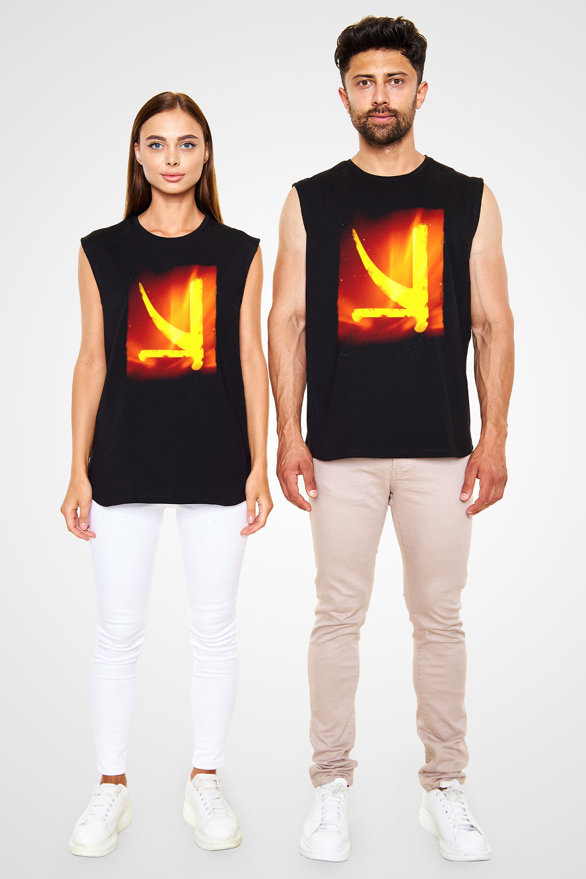 KSHMR Siyah Unisex Kolsuz Tişört