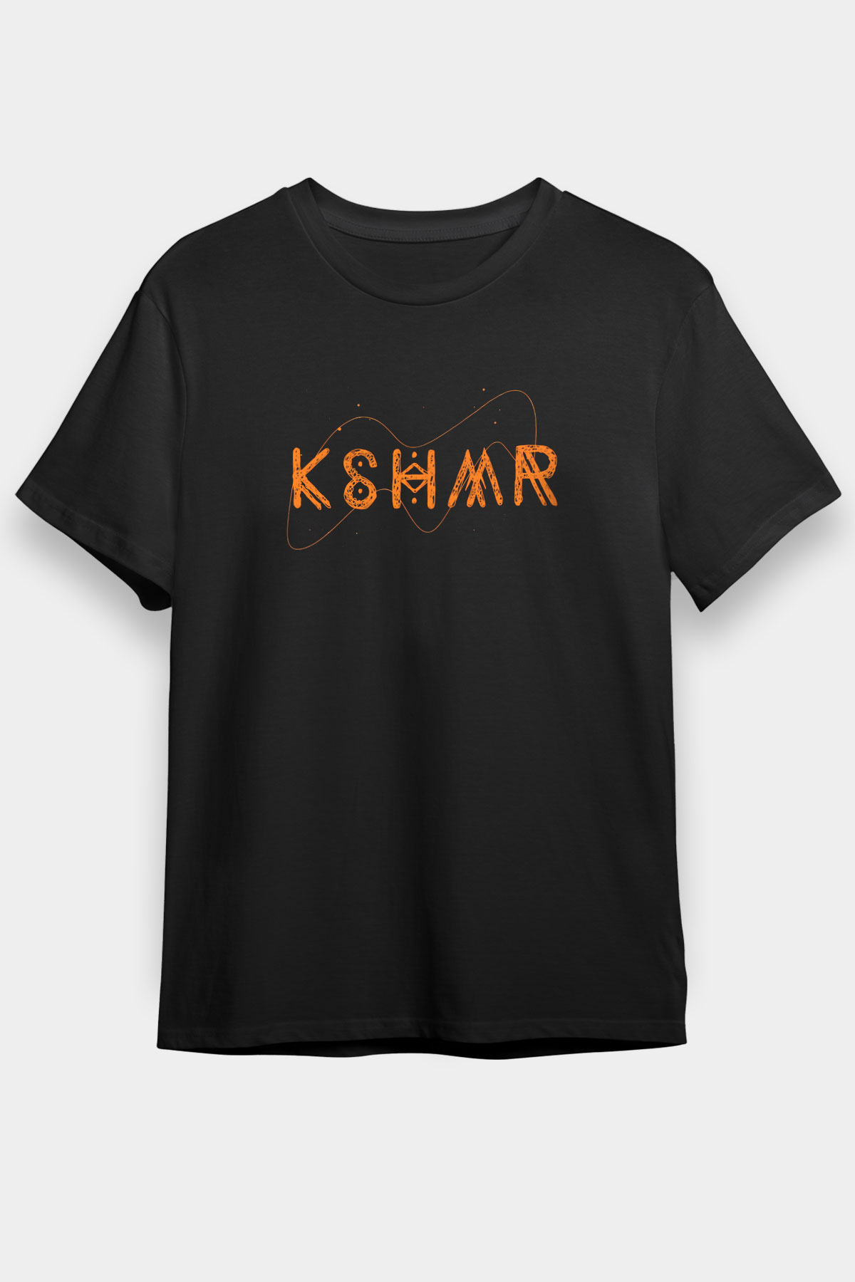 KSHMR Siyah Unisex Tişört T-Shirt - TişörtFabrikası