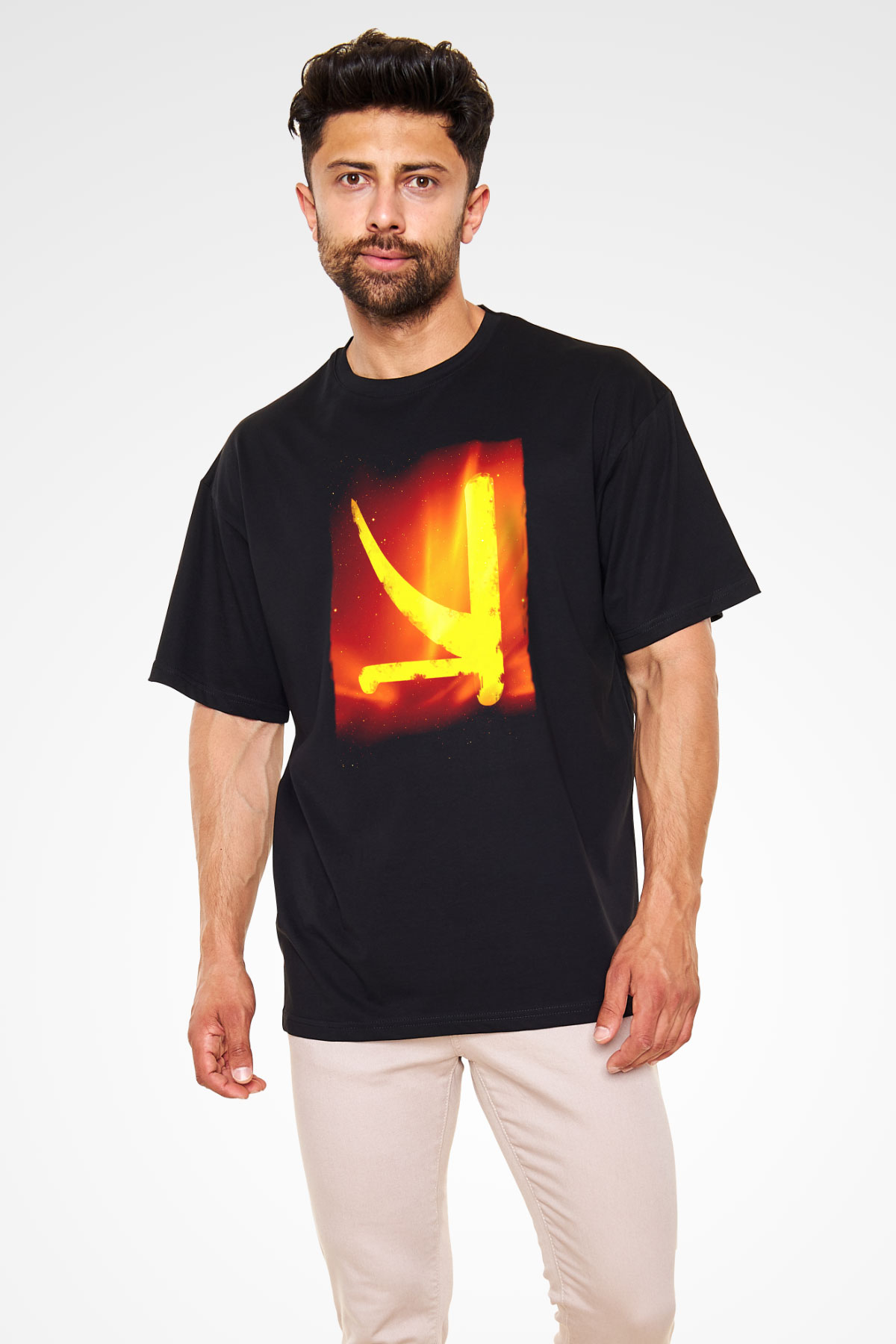 KSHMR Siyah Unisex Tişört T-Shirt - TişörtFabrikası