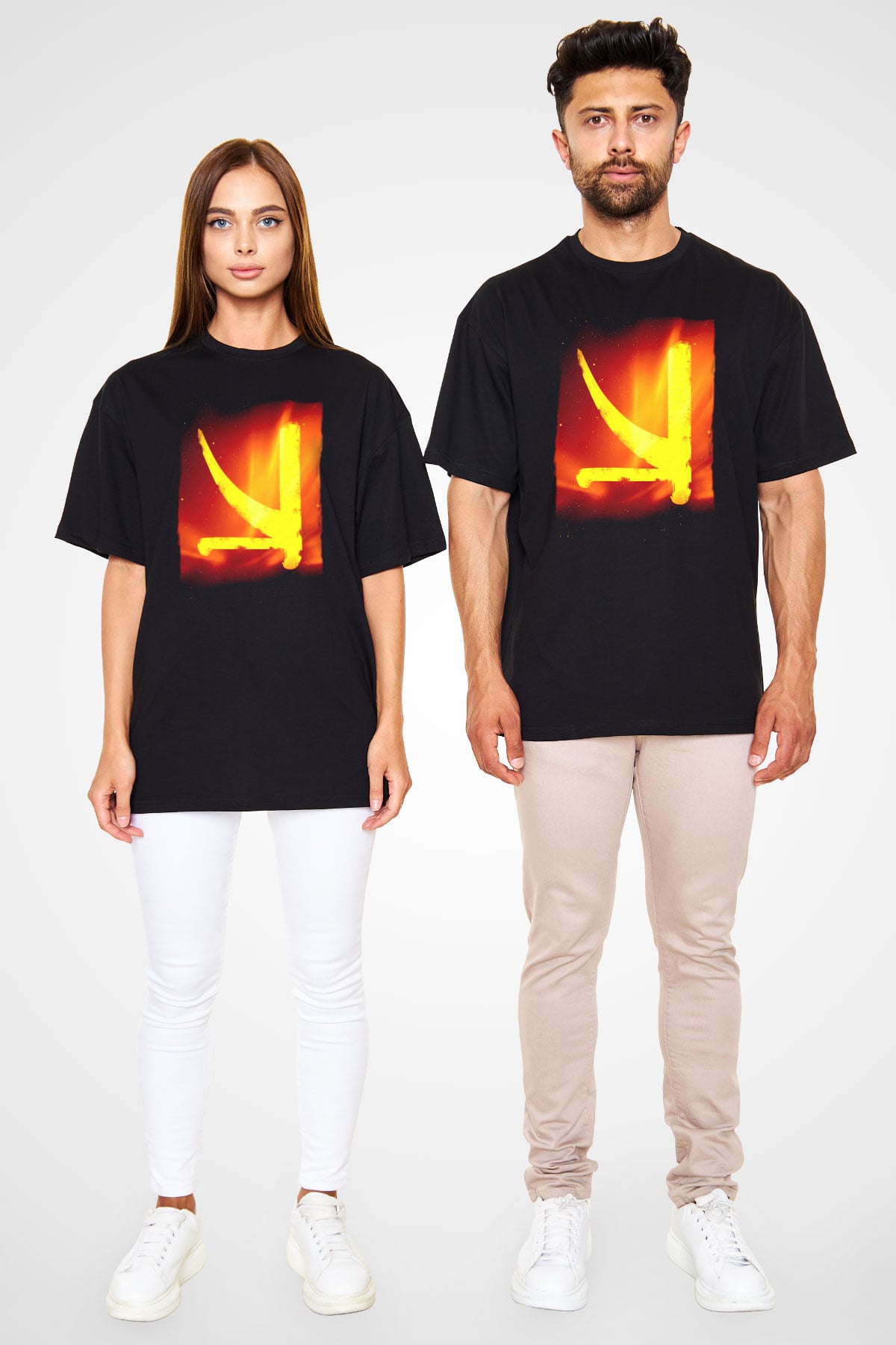 KSHMR Siyah Unisex Tişört T-Shirt - TişörtFabrikası