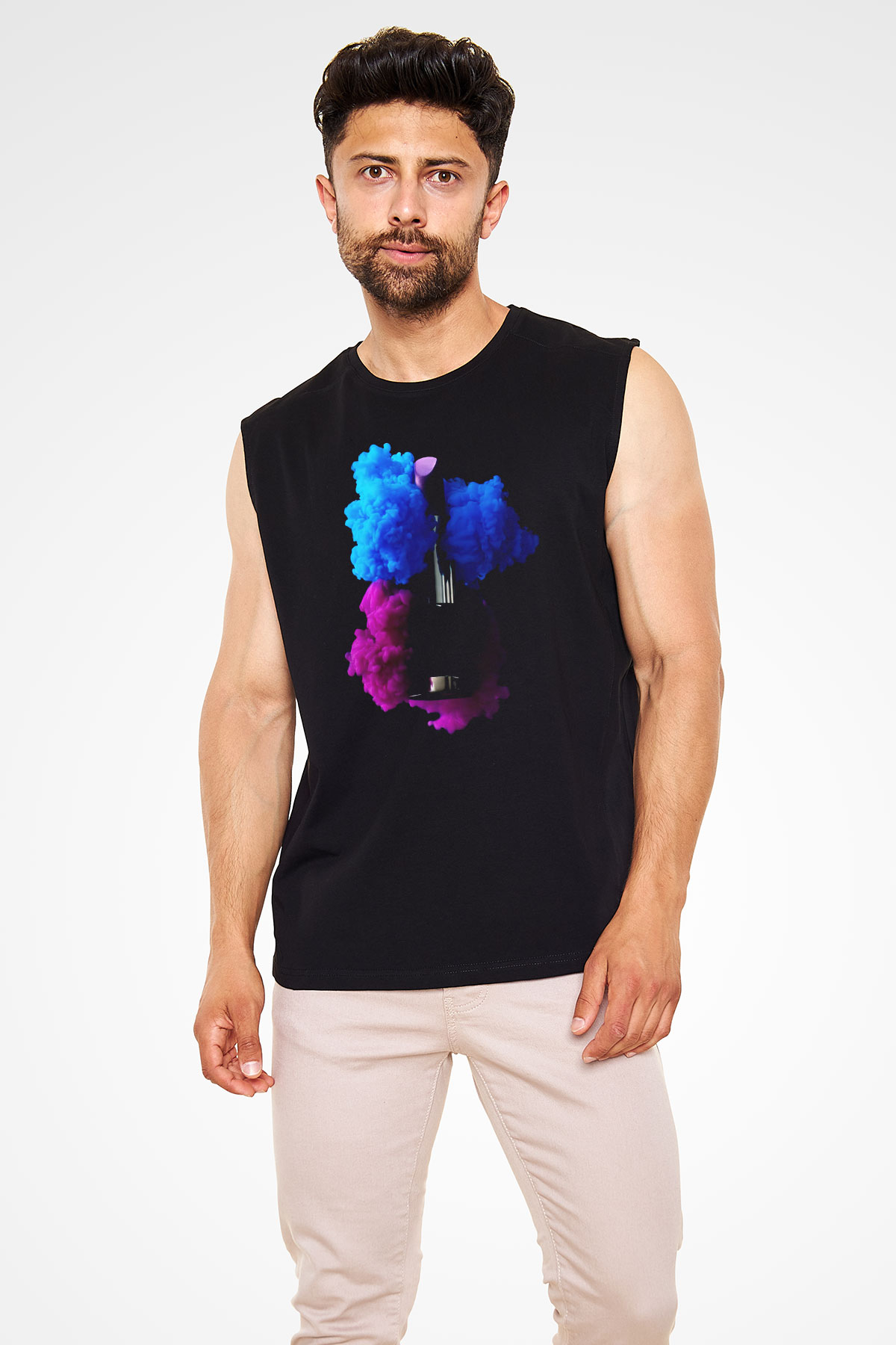 Kuaför Siyah Unisex Kolsuz Tişört