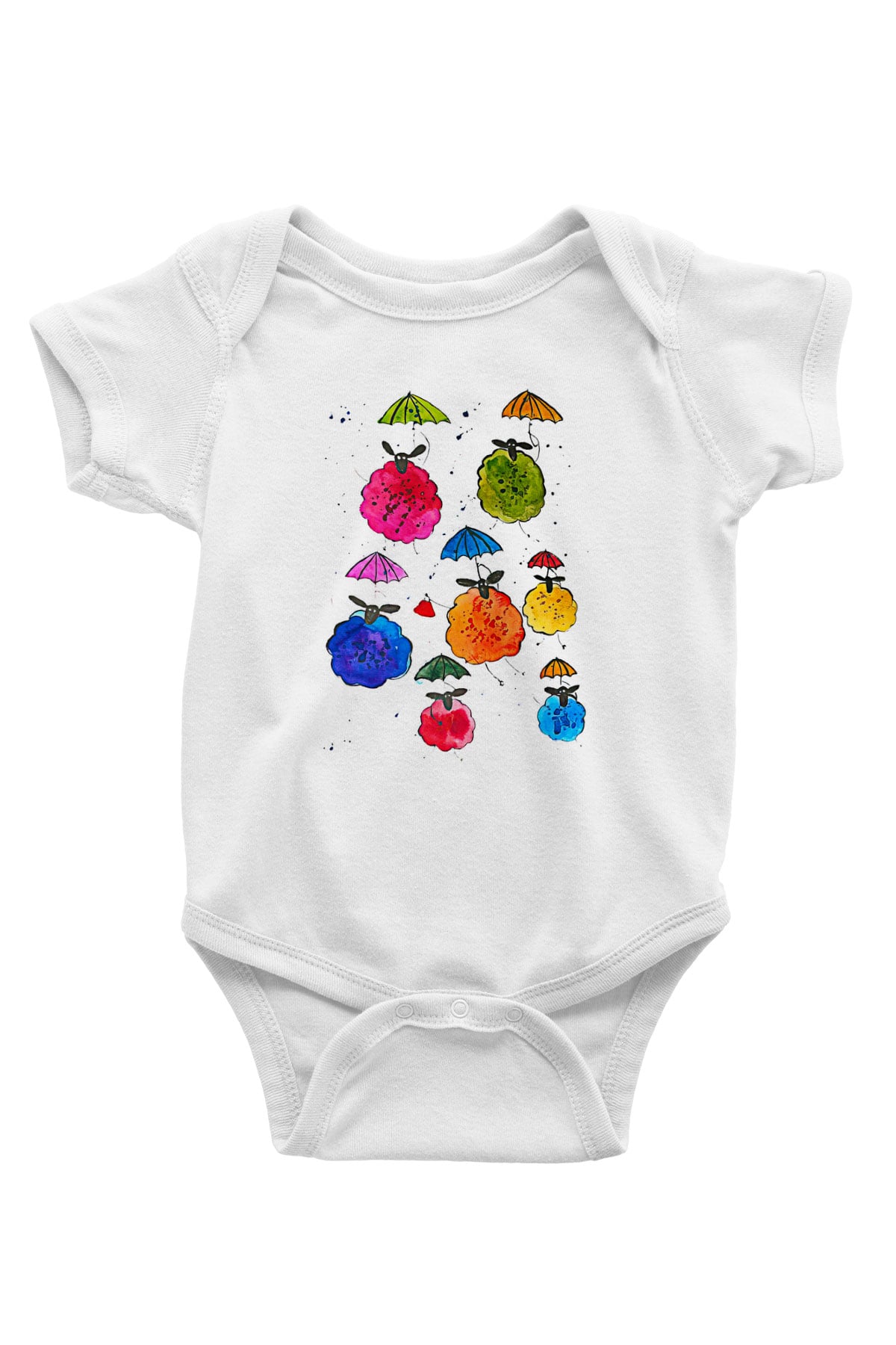 Kurban Bayramı Baskılı Beyaz Unisex Bebek Body - Zıbın