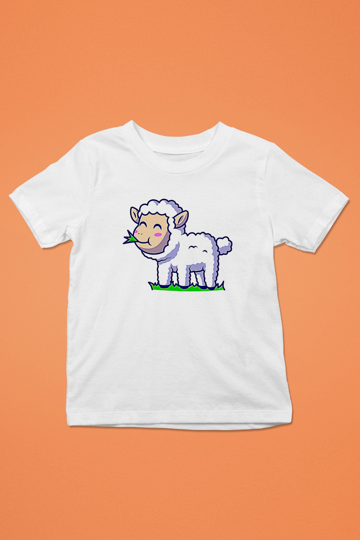 Kurban Bayramı Baskılı Beyaz Unisex Beyaz Çocuk Tişört - Tshirt