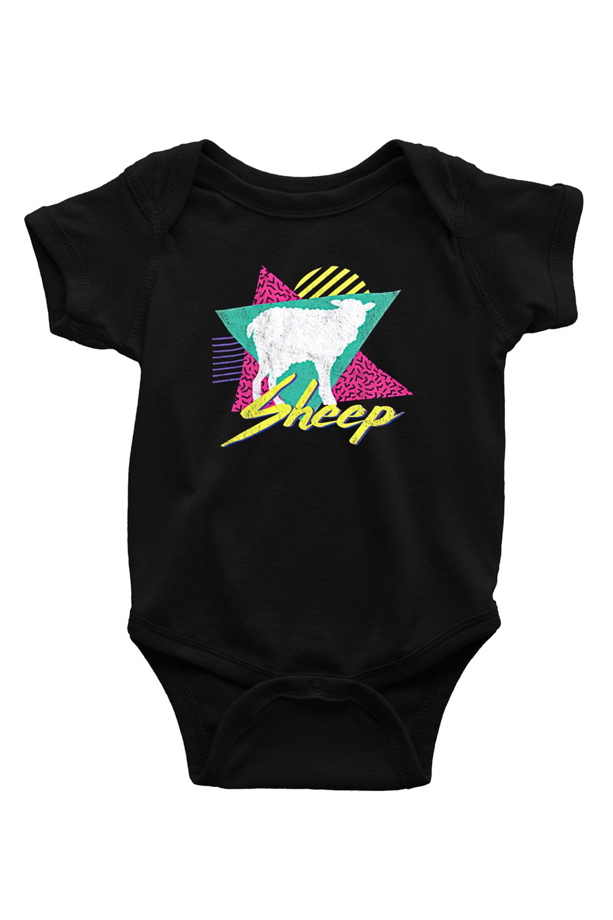 Kurban Bayramı Baskılı Unisex Siyah Bebek Body - Zıbın