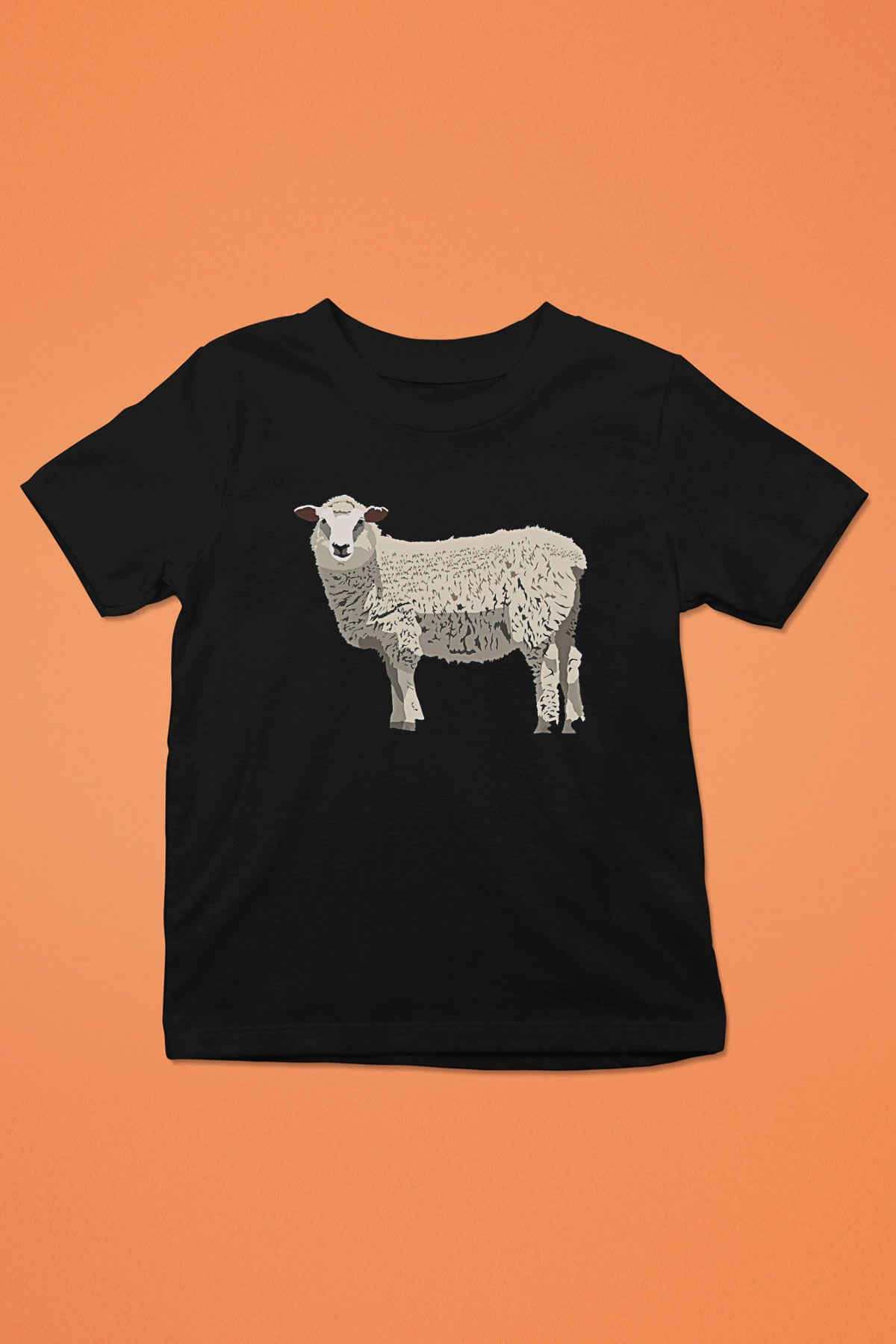 Kurban Bayramı Baskılı Unisex Siyah Çocuk Tişört - Tshirt