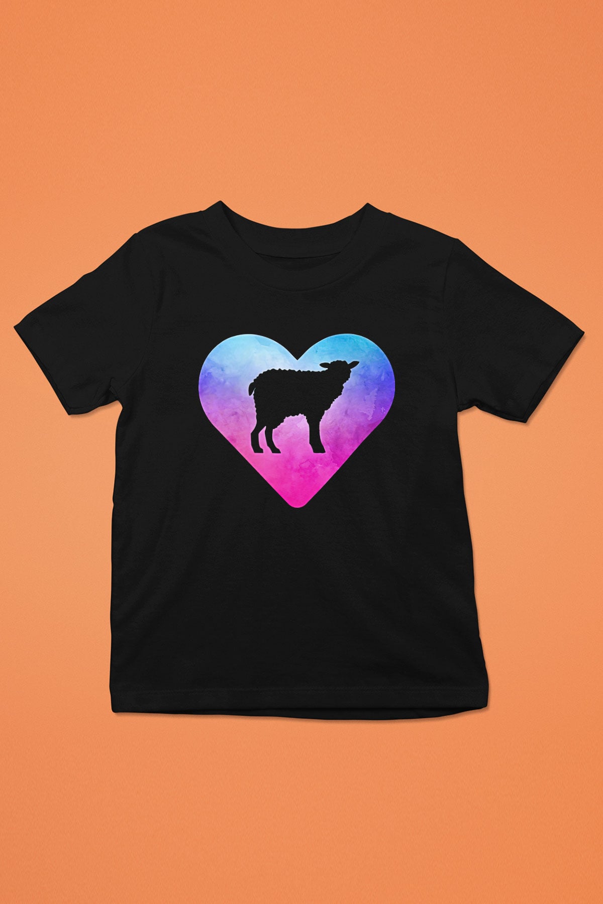 Kurban Bayramı Baskılı Unisex Siyah Çocuk Tişört - Tshirt