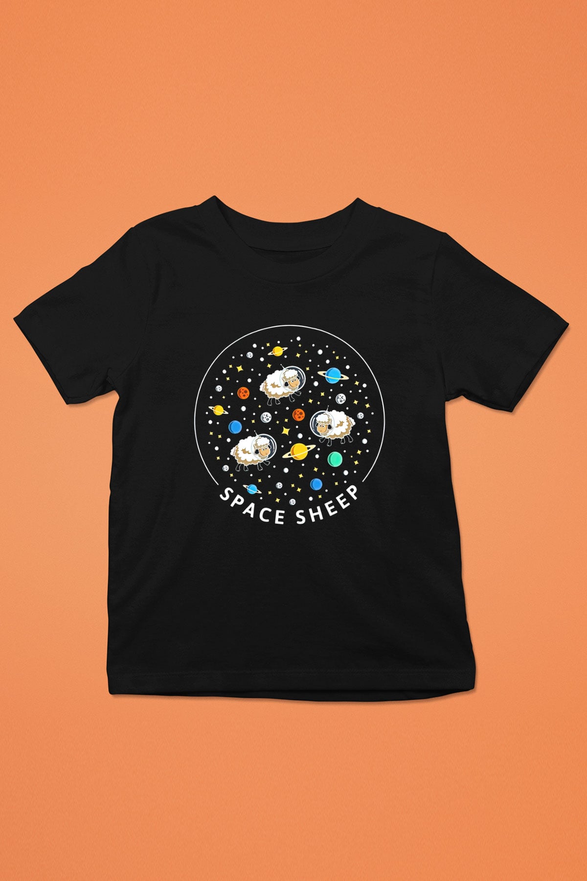 Kurban Bayramı Baskılı Unisex Siyah Çocuk Tişört - Tshirt