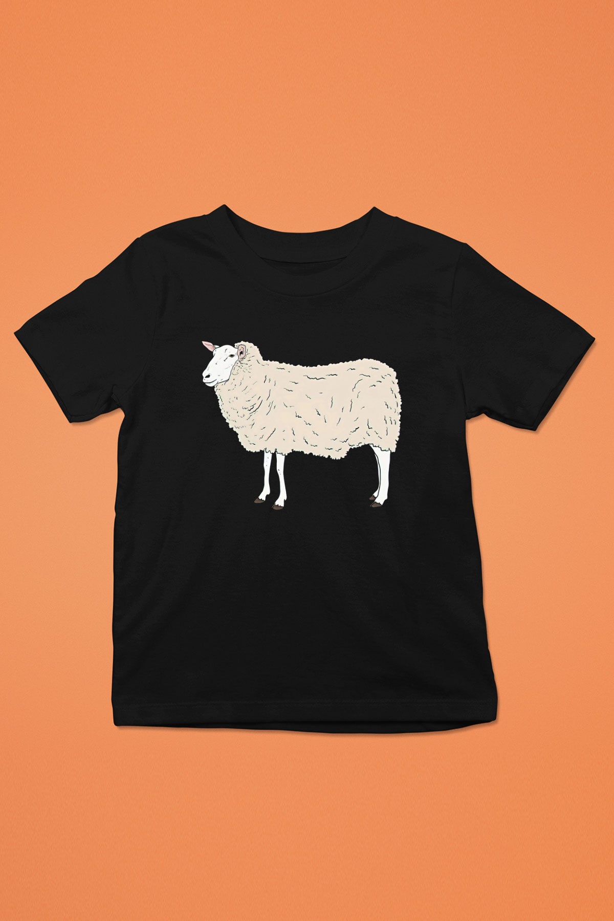Kurban Bayramı Baskılı Unisex Siyah Çocuk Tişört - Tshirt