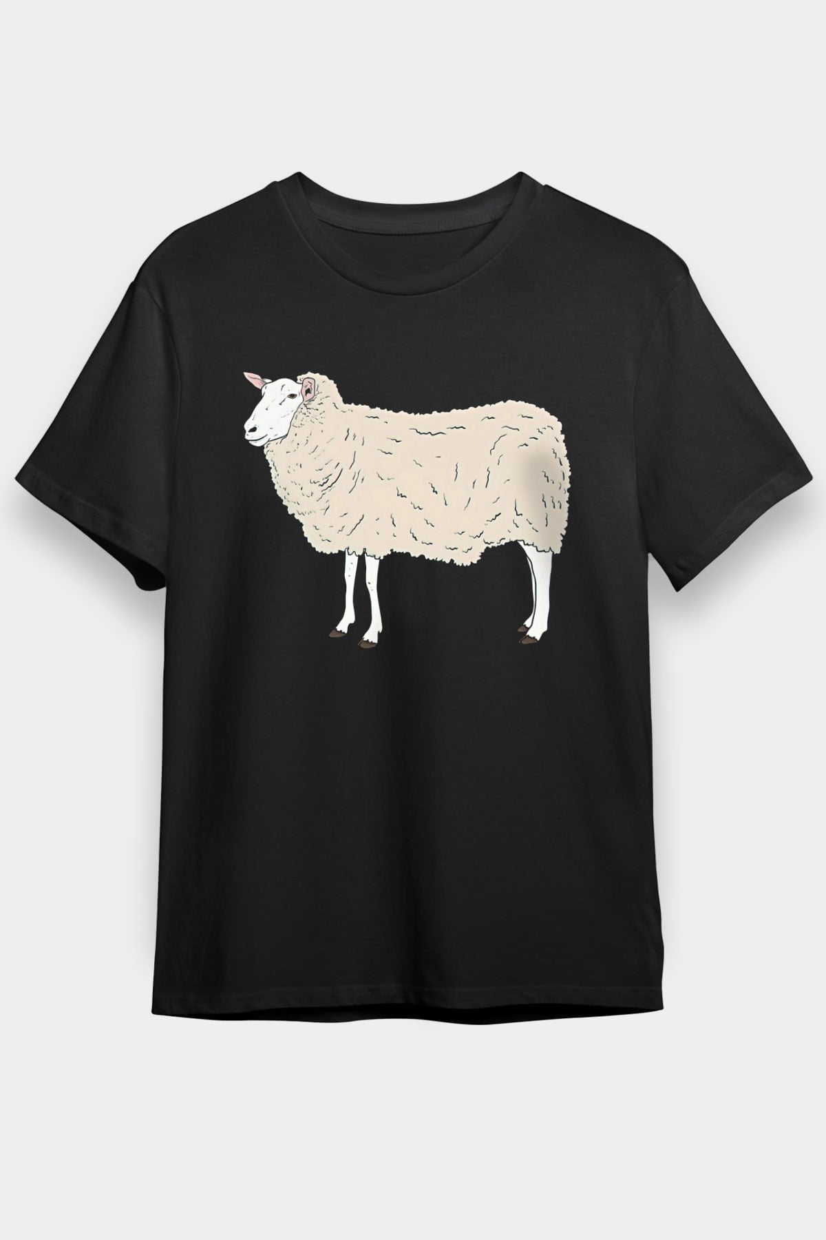Kurban Bayramı Baskılı Unisex Siyah Tişört - Tshirt