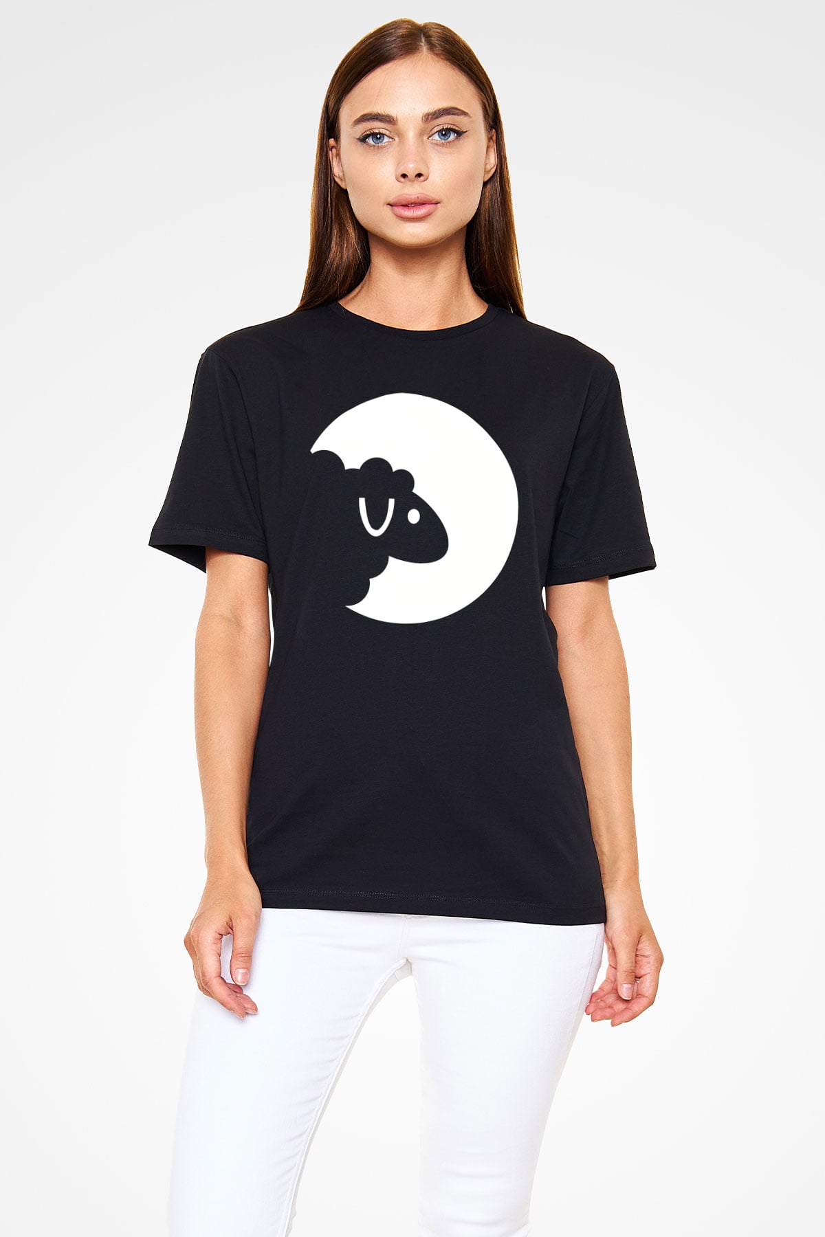 Kurban Bayramı Baskılı Unisex Siyah Tişört - Tshirt