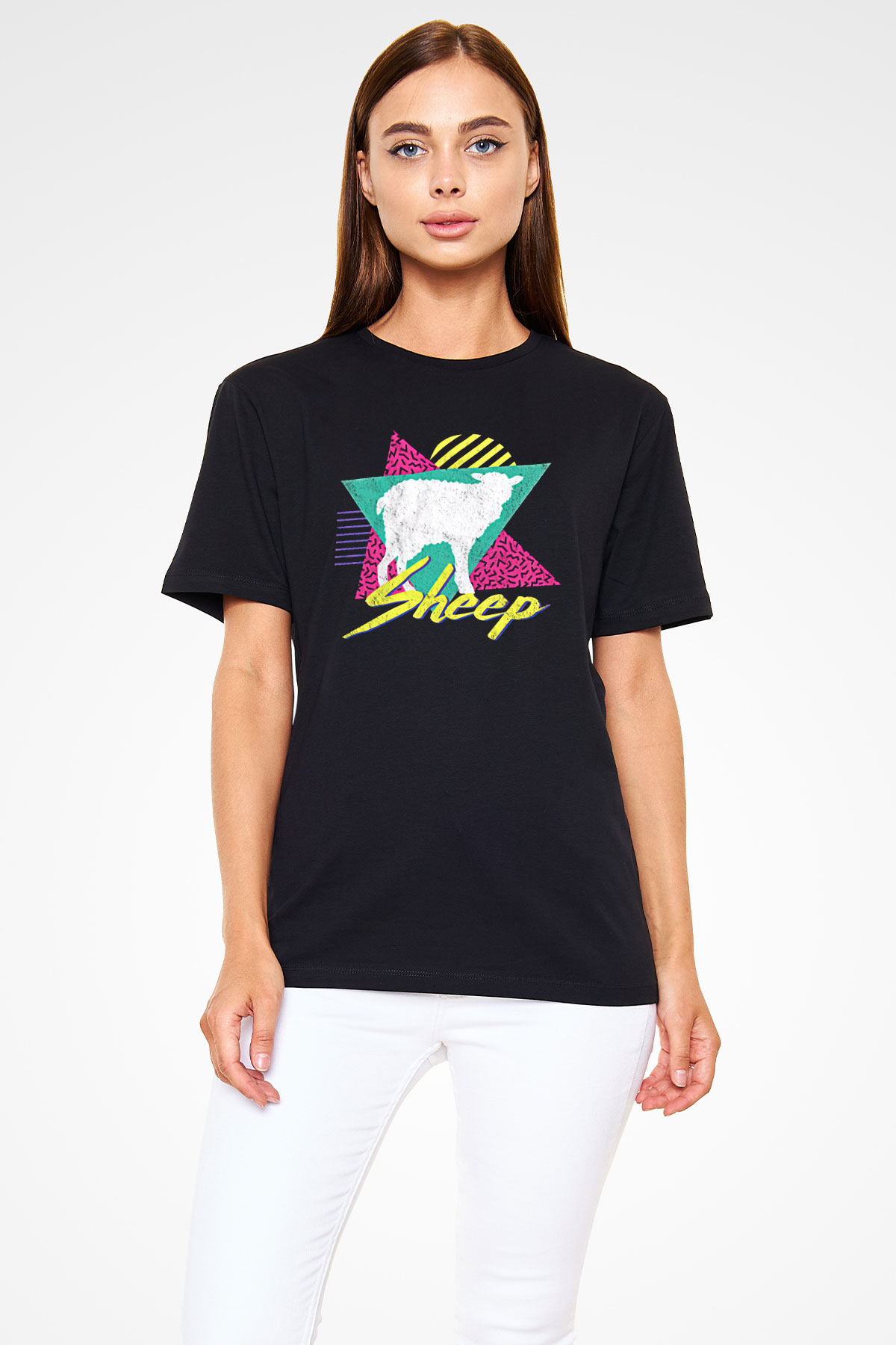 Kurban Bayramı Baskılı Unisex Siyah Tişört - Tshirt