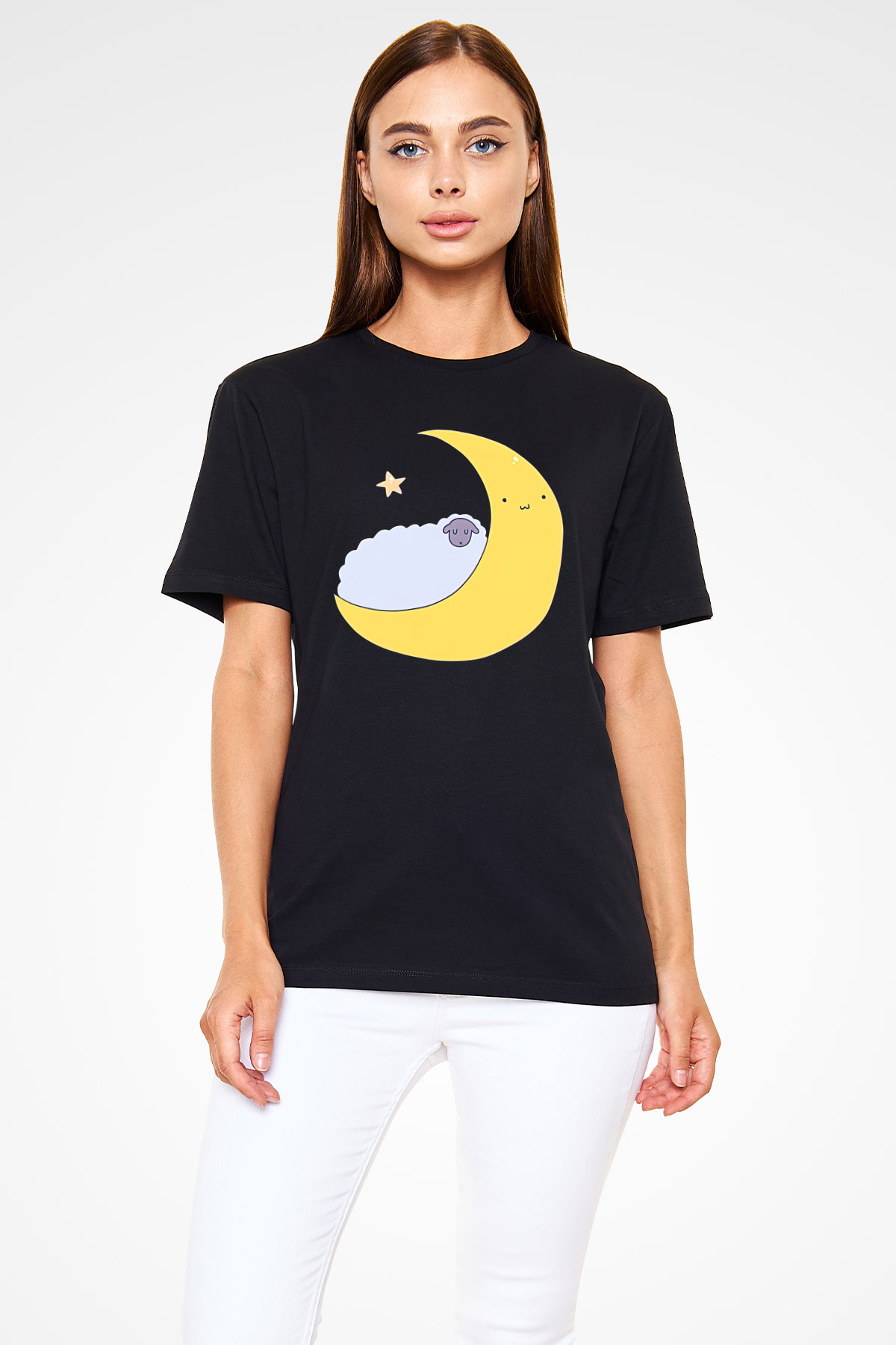 Kurban Bayramı Baskılı Unisex Siyah Tişört - Tshirt