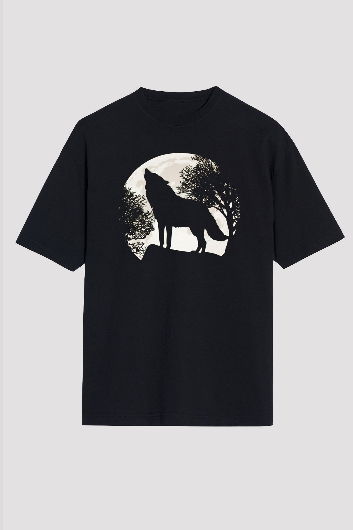 Kurt Siyah Unisex Tişört T-Shirt - TişörtFabrikası