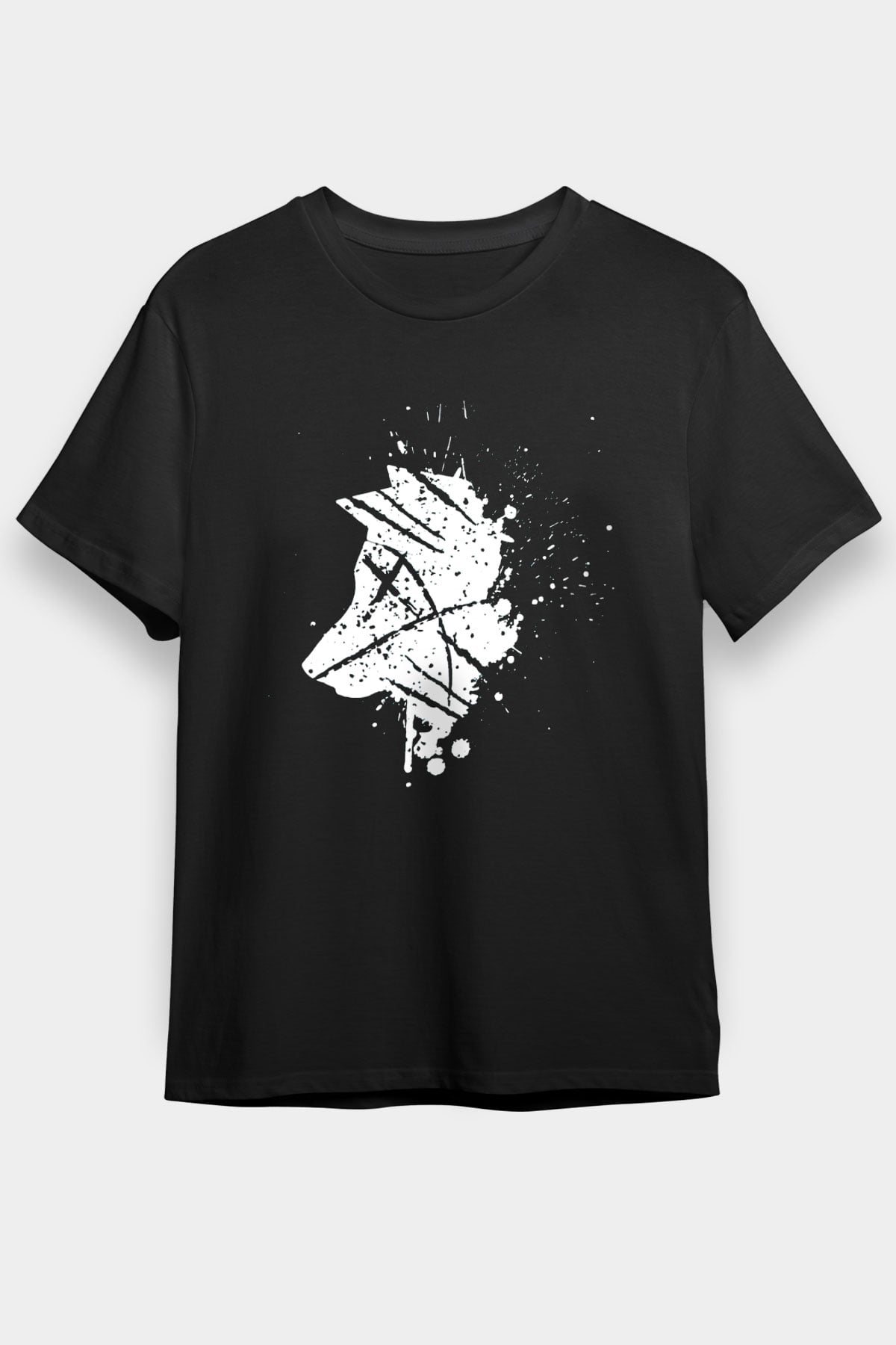 Kurt Siyah Unisex Tişört T-Shirt - TişörtFabrikası
