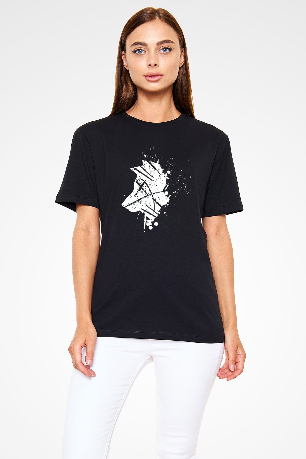 Kurt Siyah Unisex Tişört T-Shirt - TişörtFabrikası