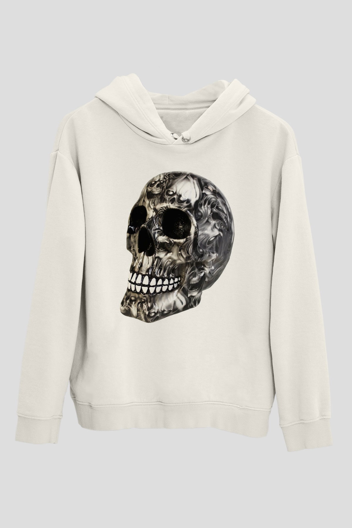 KurukafaBeyaz  Unisex Hoodie