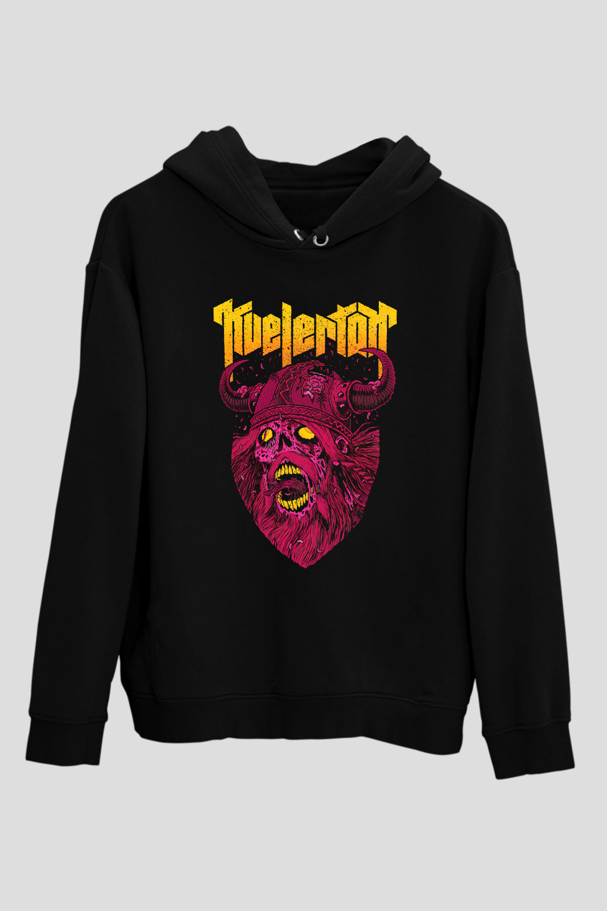 Kvelertak Siyah Unisex Hoodie