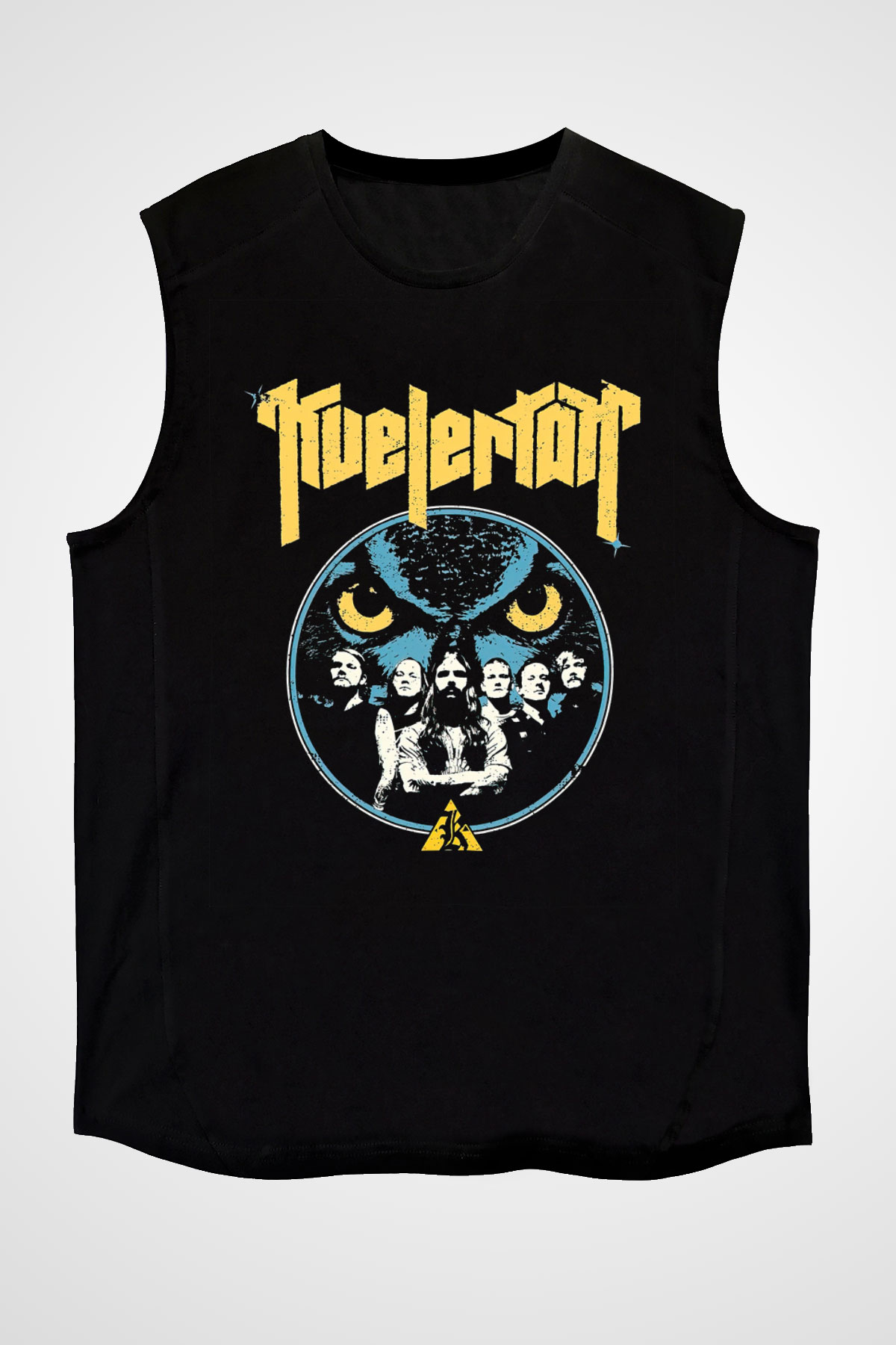Kvelertak Siyah Unisex Kolsuz Tişört