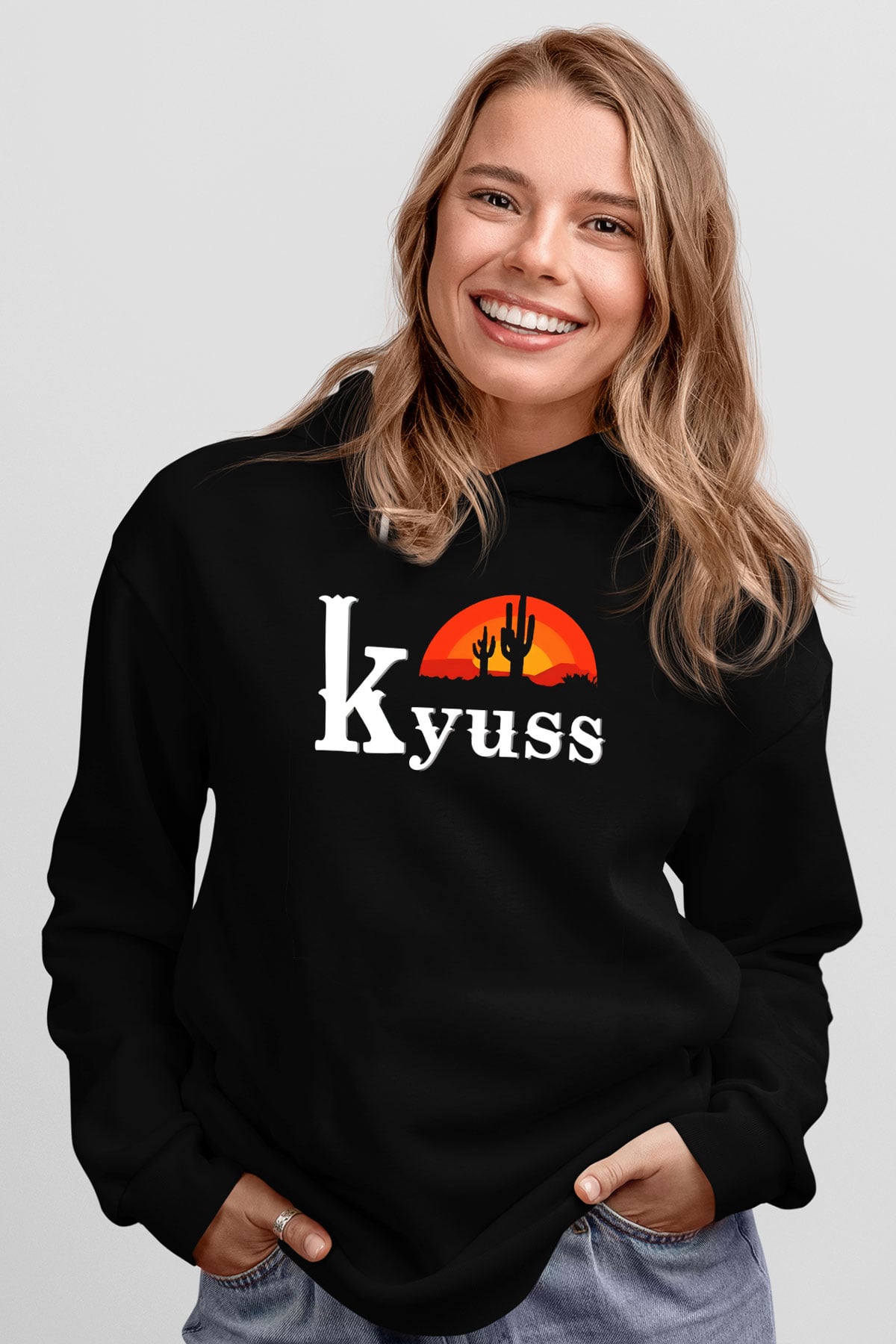 Kyuss Siyah Unisex Hoodie