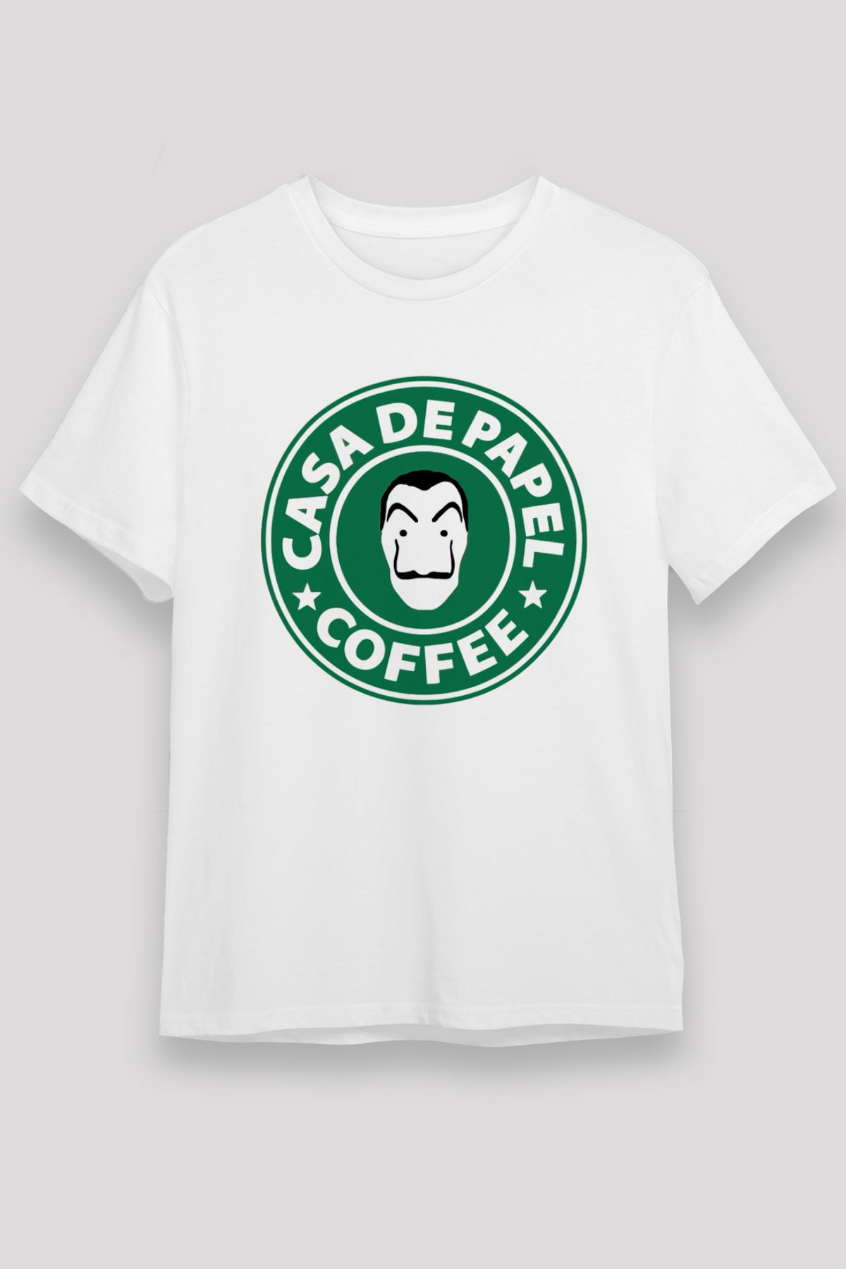 La casa de papel Beyaz Unisex Tişört T-Shirt