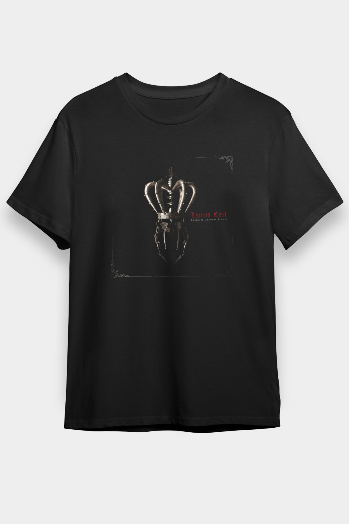 Lacuna Coil Siyah Unisex Tişört T-Shirt - TişörtFabrikası