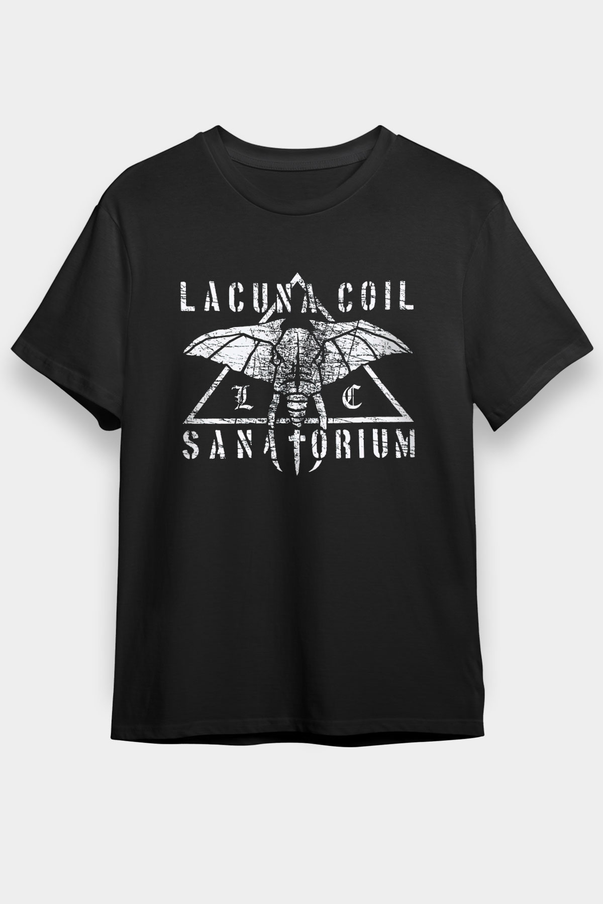Lacuna Coil Siyah Unisex Tişört T-Shirt - TişörtFabrikası