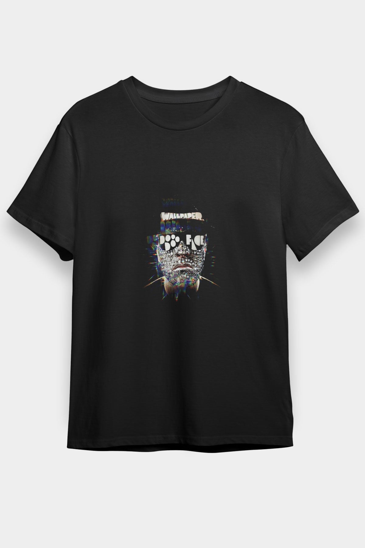 Laidback Luke Baskılı Unisex Siyah Tişört
