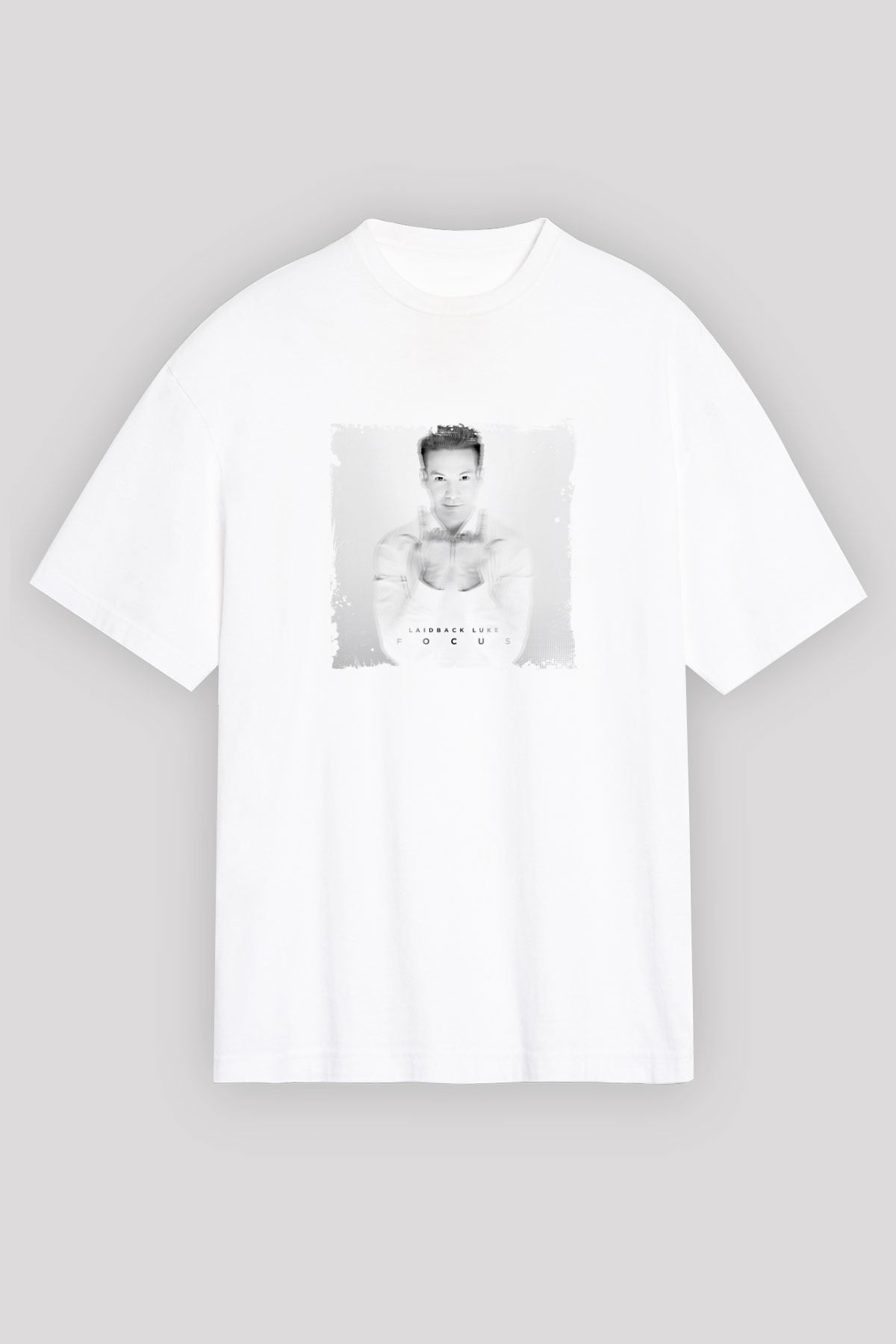 Laidback LukeBaskılı Beyaz Tişört