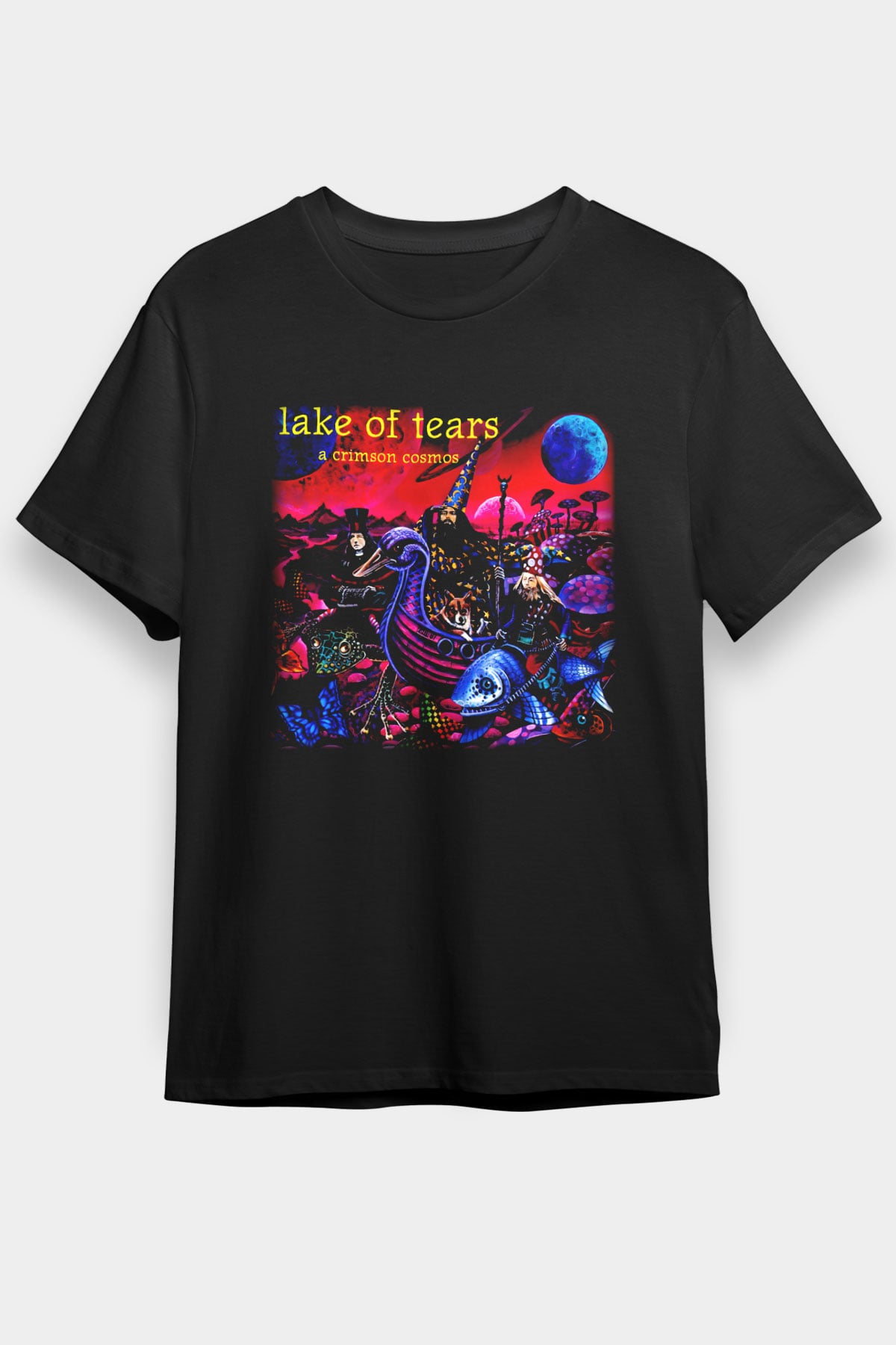 Lake of Tears Siyah Unisex Tişört T-Shirt - TişörtFabrikası