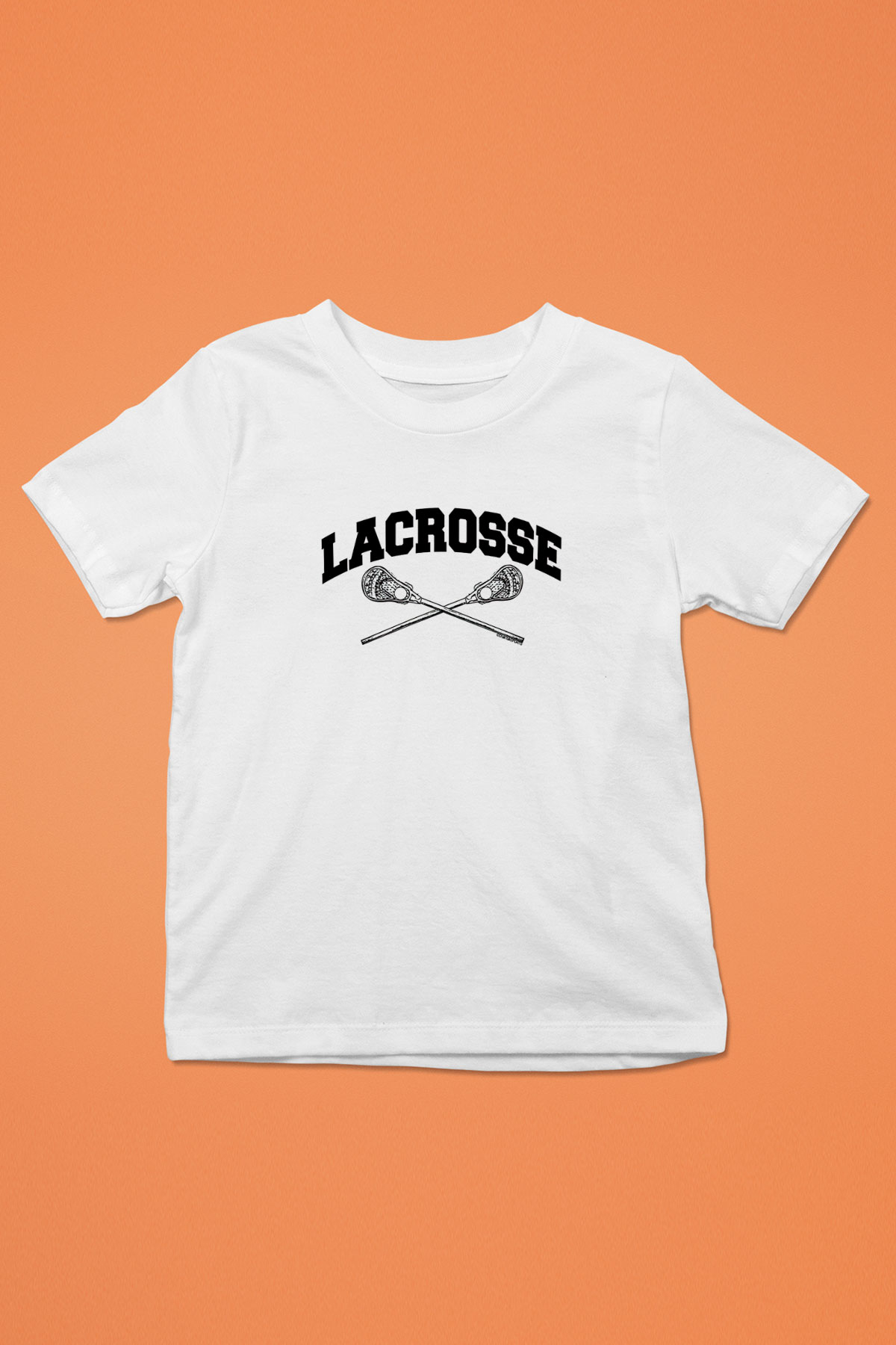 Lakros Baskılı Unisex Beyaz Çocuk Tişört - Tshirt