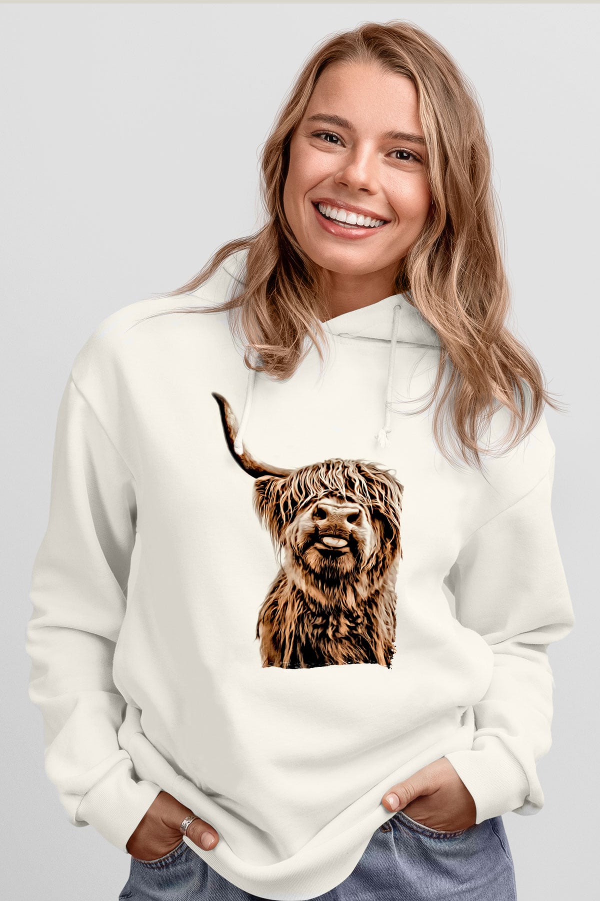 LamaBeyaz  Unisex Hoodie