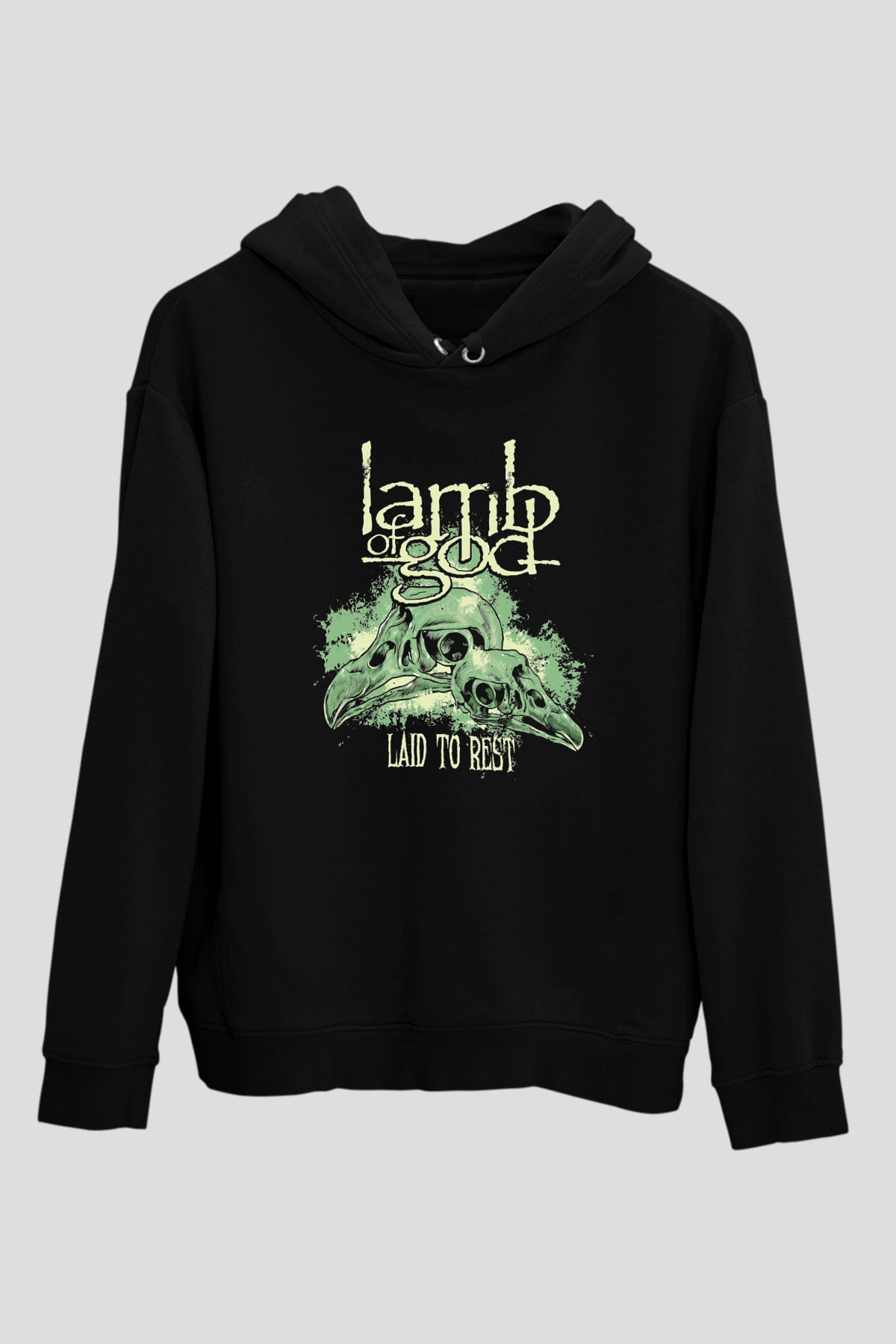 Lamb of God Siyah Unisex Hoodie