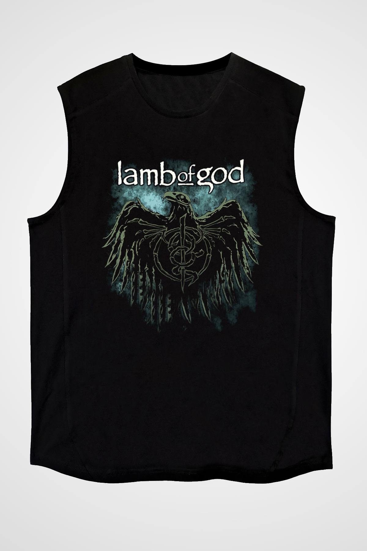 Lamb of God Siyah Unisex Kolsuz Tişört