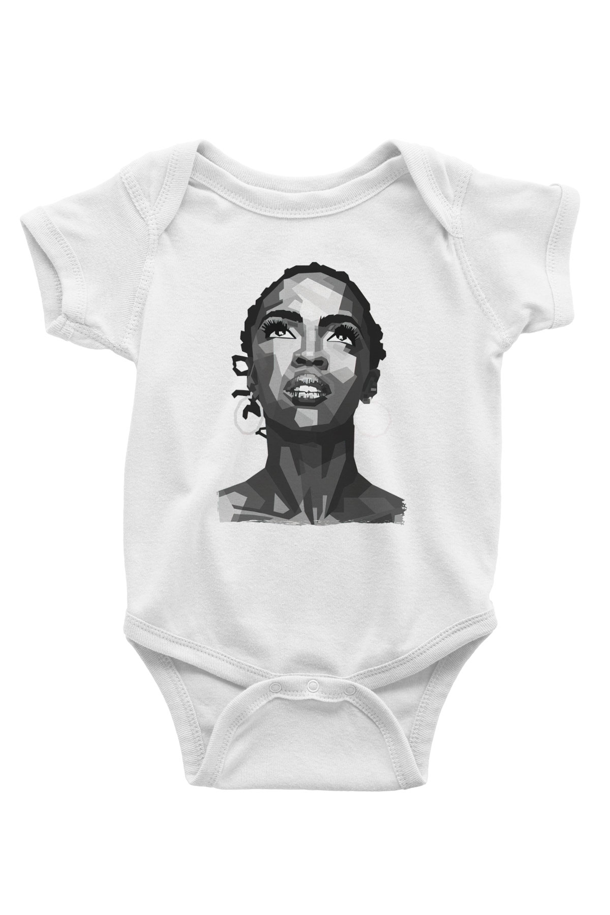 Lauryn Hill Beyaz Bebek Body - Zıbın