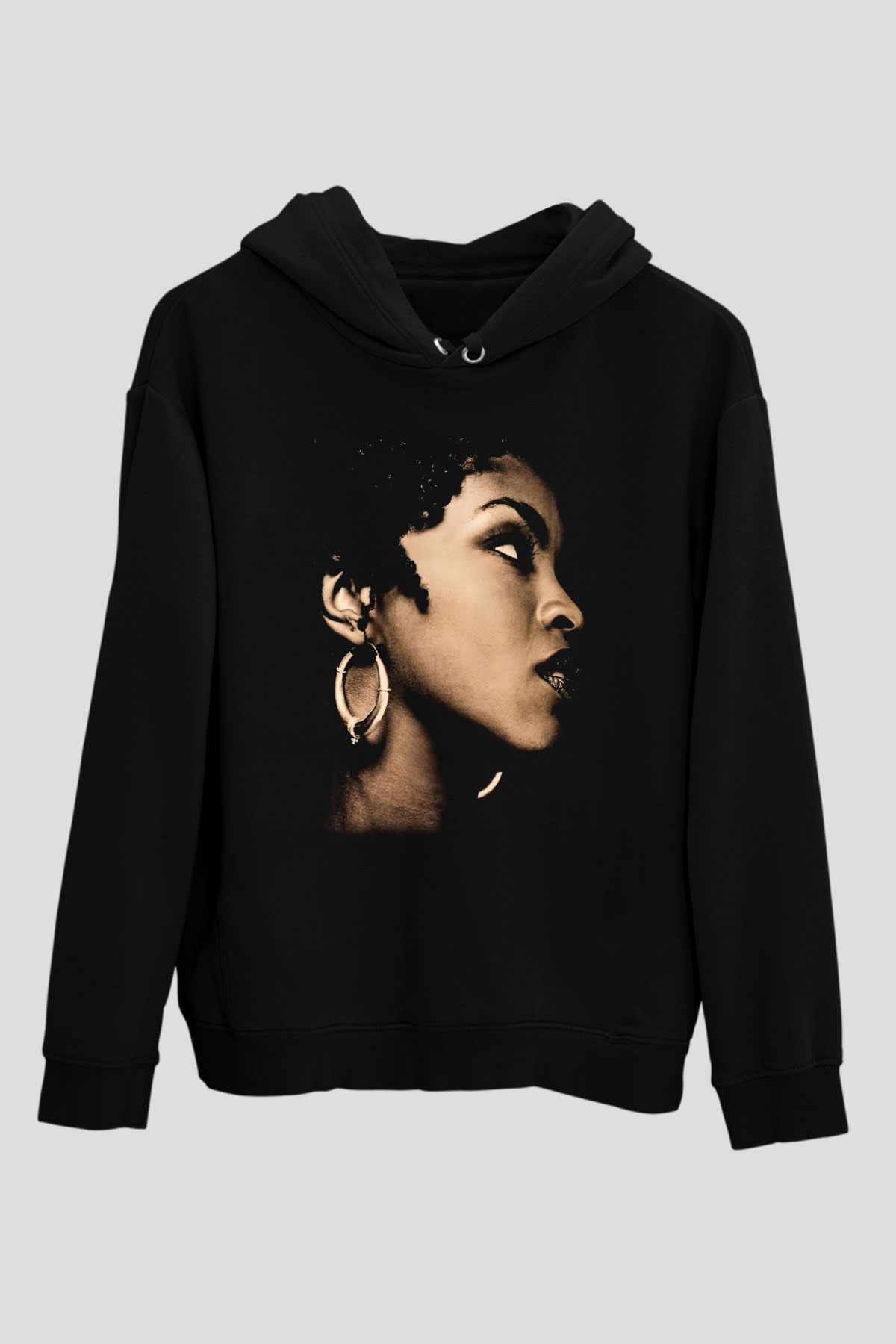 Lauryn Hill Siyah Unisex Hoodie