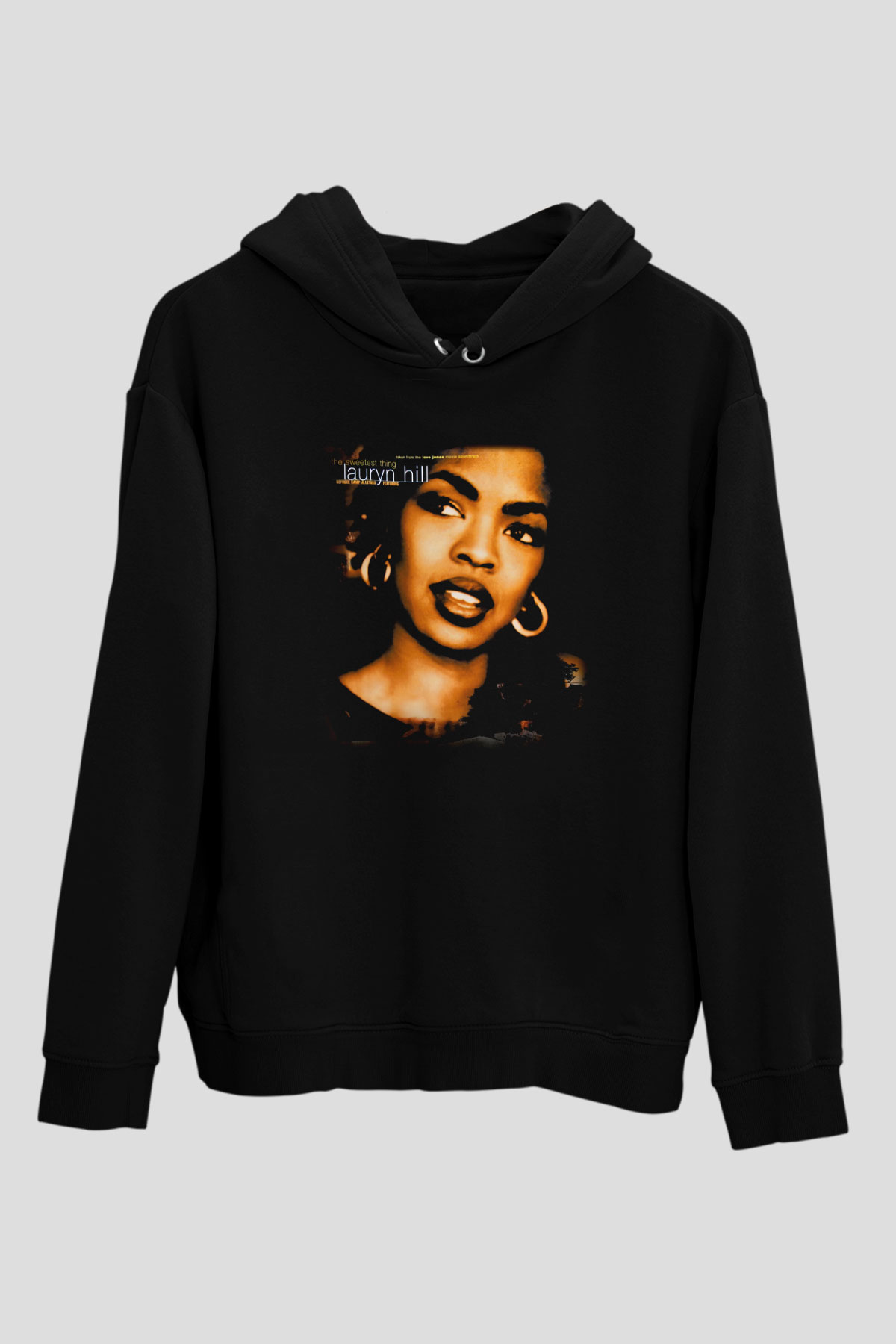 Lauryn Hill Siyah Unisex Hoodie