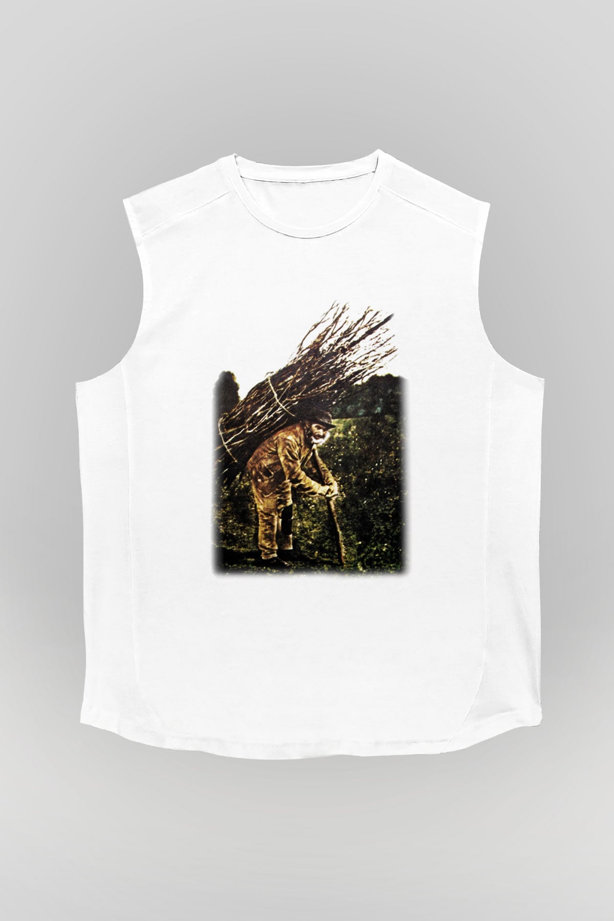 Led Zeppelin Beyaz Unisex Kolsuz Tişört
