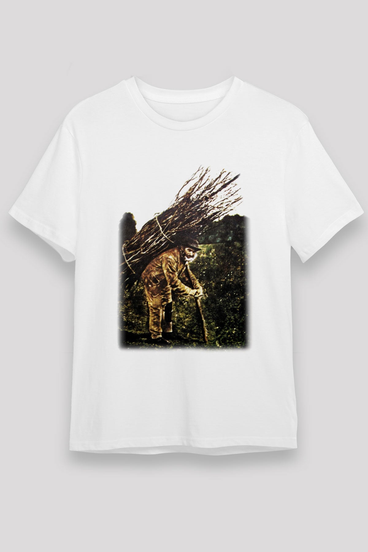 Led Zeppelin Beyaz Unisex Tişört T-Shirt - TişörtFabrikası